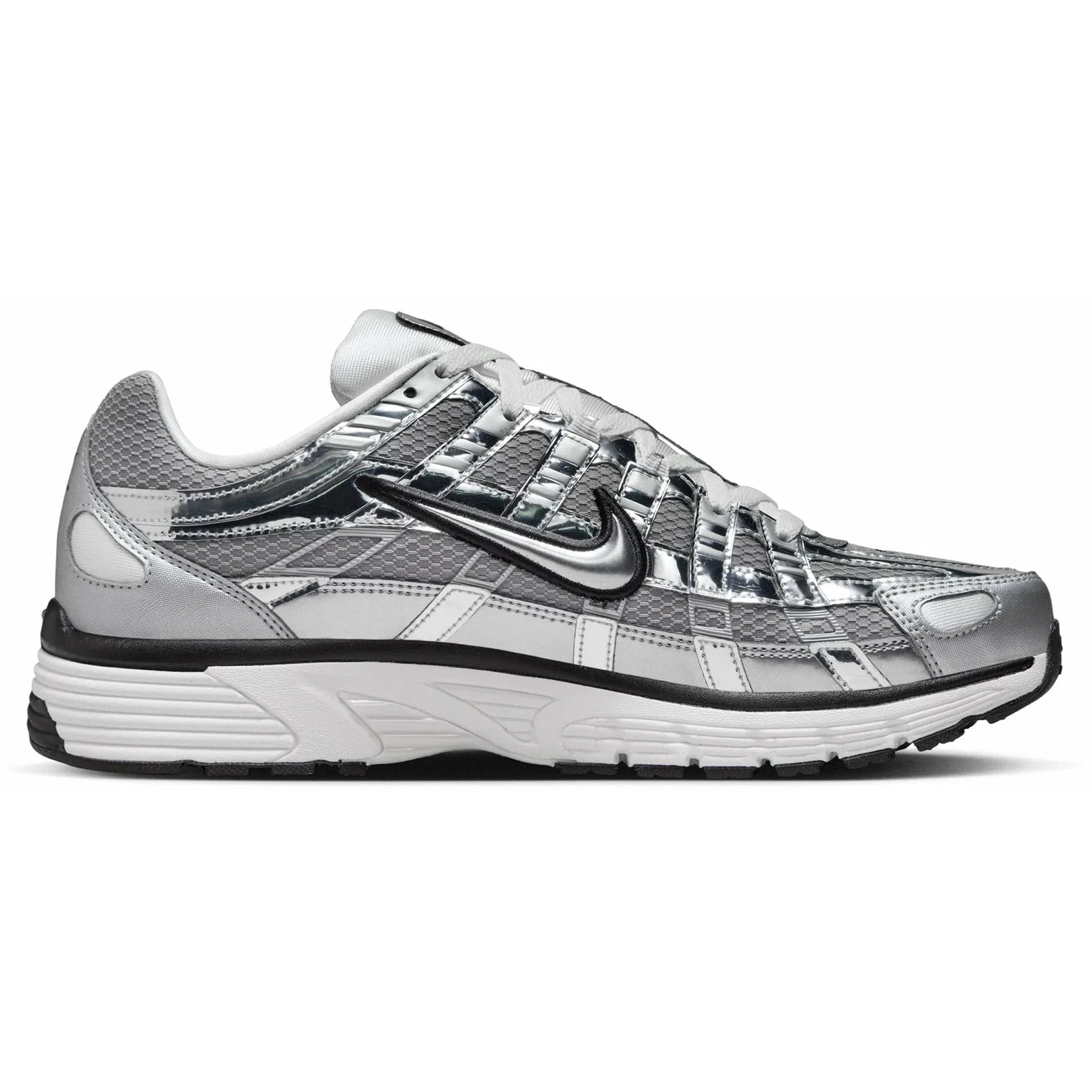 Кроссовки Nike P-6000 "Metallic Silver Sail Black" | Farsel