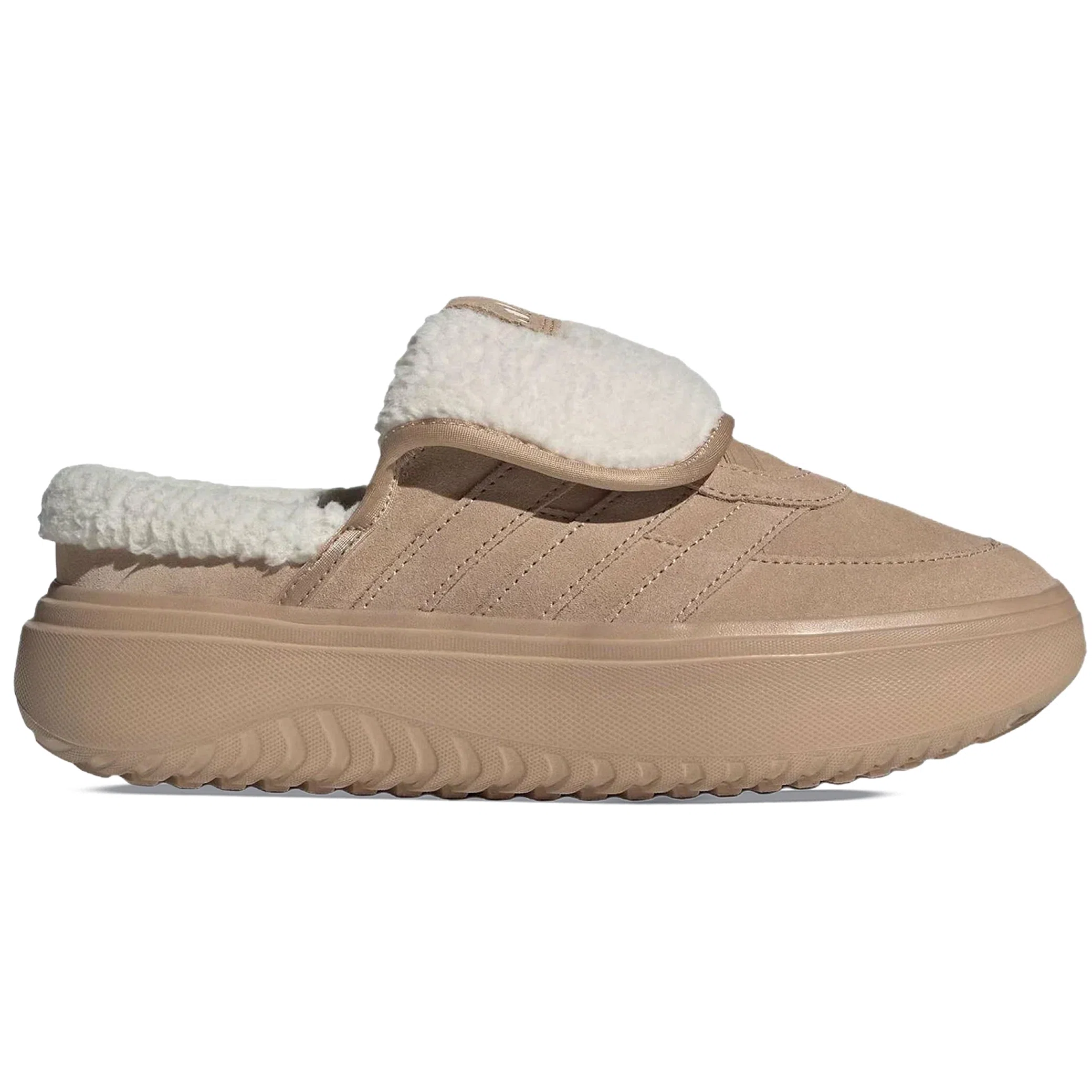 Мюли Adidas Grand Court Mule WMNS "Warm Sandstone Wonder White" | Farsel