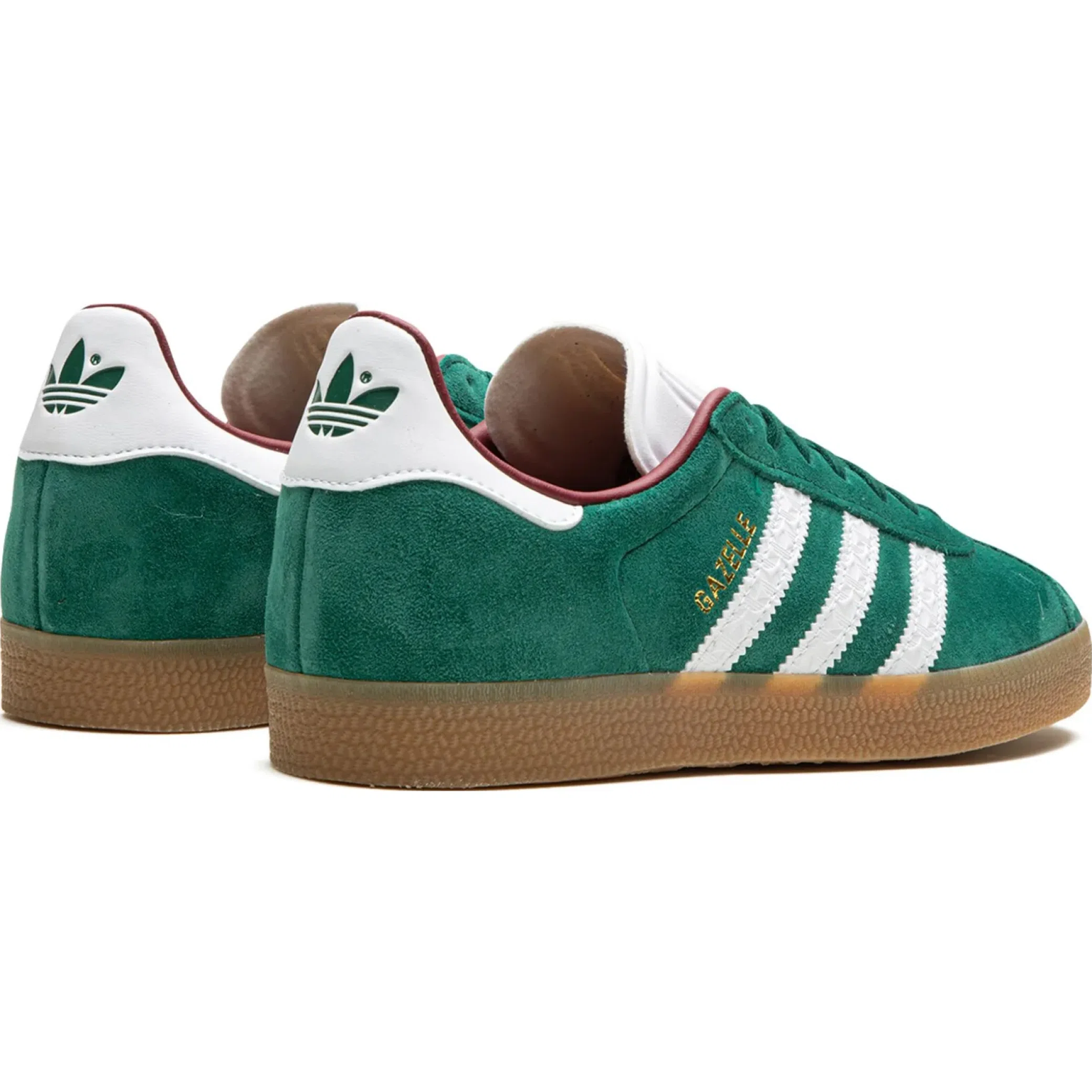Кроссовки Adidas Gazelle "Collegiate Green Burgundy" | Farsel