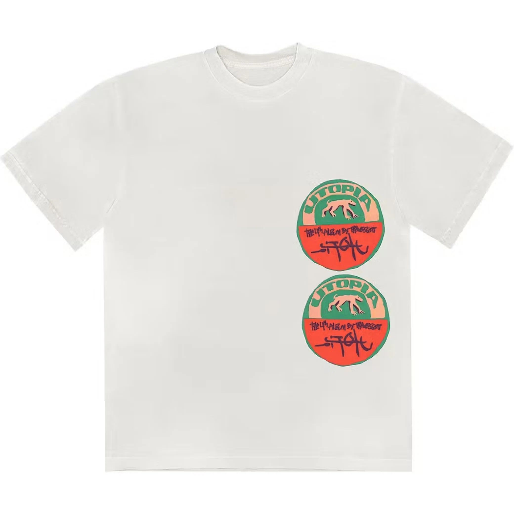 Футболки Travis Scott FW23 B3 Utopia T-Shirt "White" | Farsel