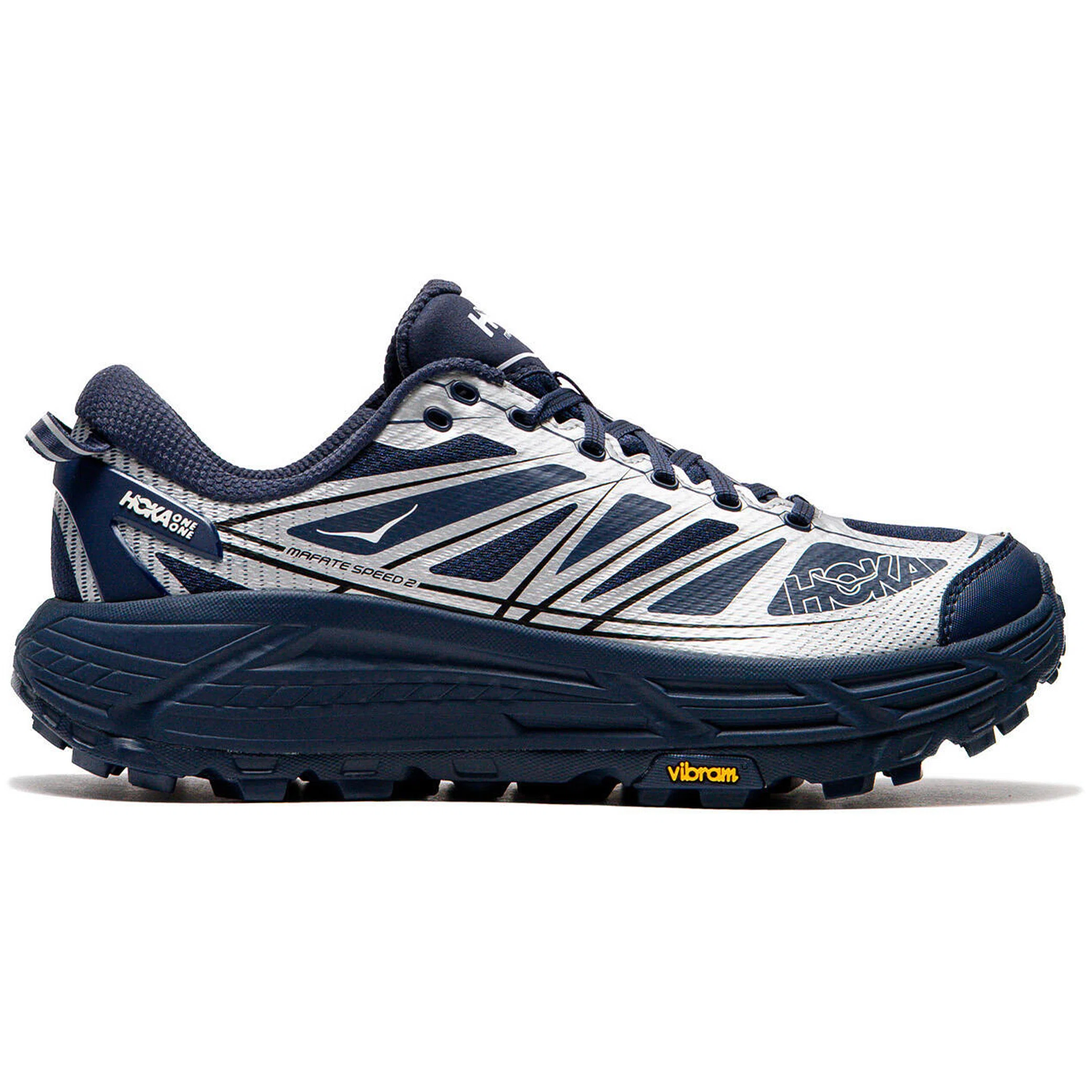 Кроссовки HOKA Mafate Speed 2 "Varsity Navy Silver" | Farsel