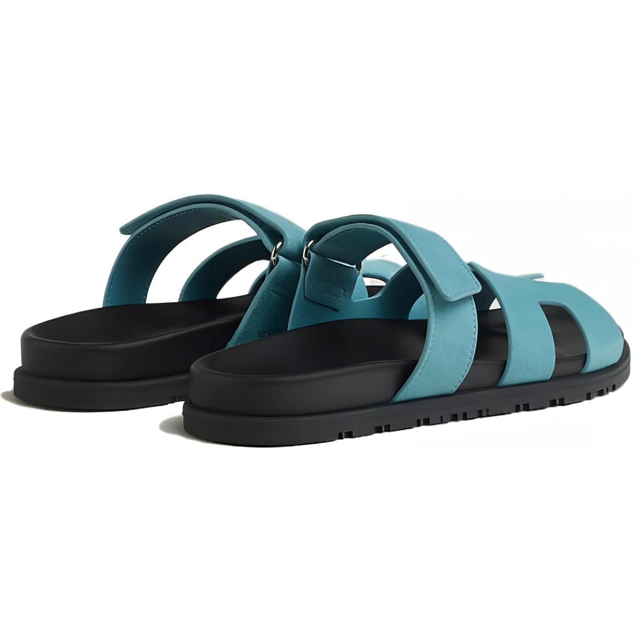  Hermes Chypre Slide Slippers WMNS "Blue" | Farsel