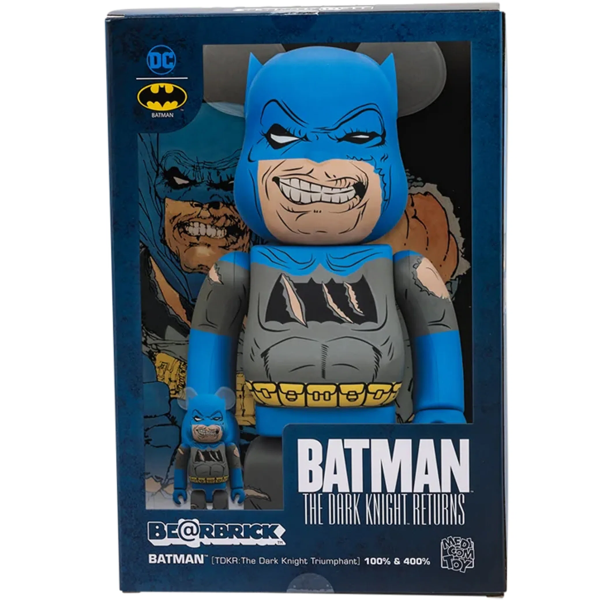  Medicom Toy Bearbrick Batman TDKR: The Dark Knight Triumphant "100% & 400% Set" | Farsel