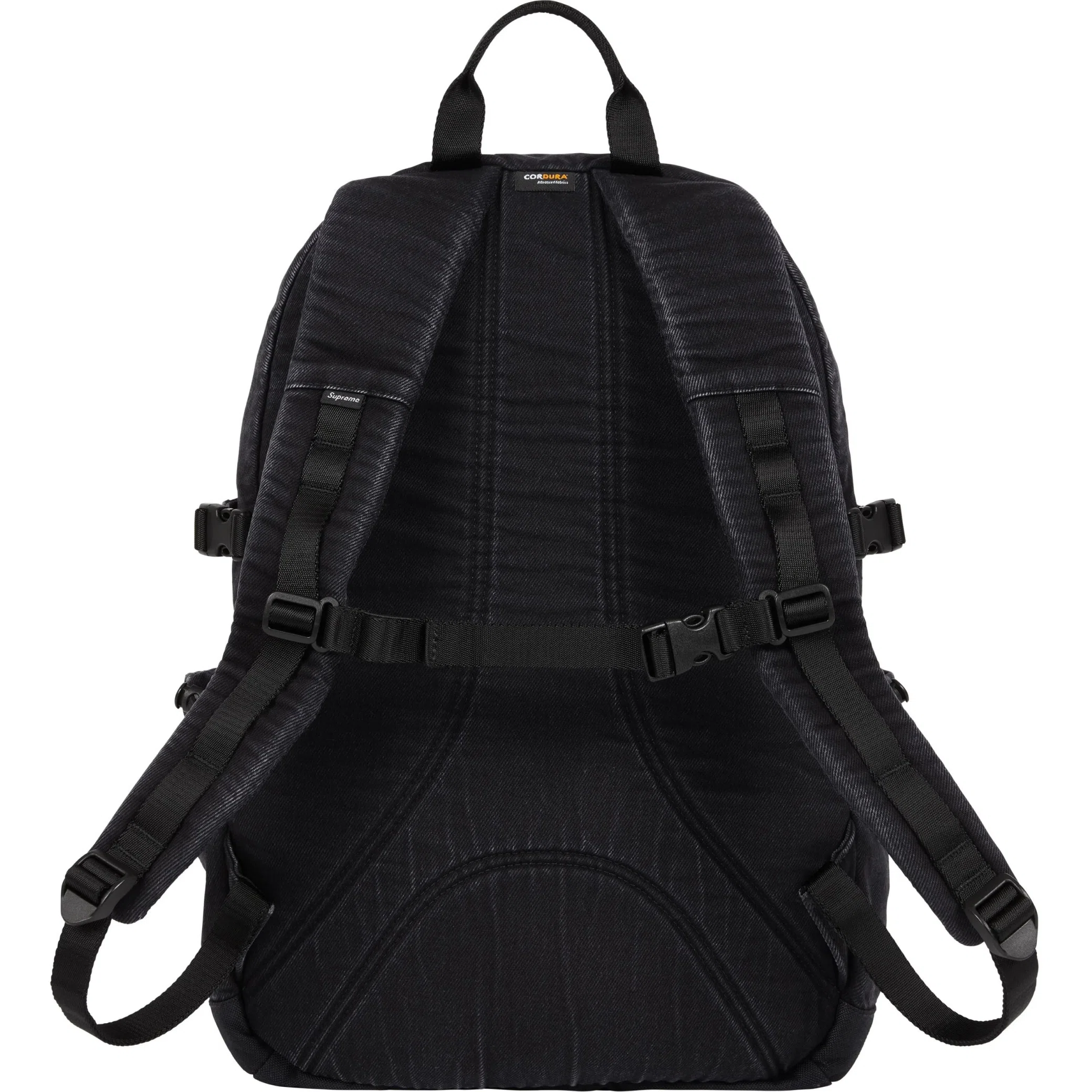 Рюкзаки Supreme FW25 Denim Backpack "Black" | Farsel