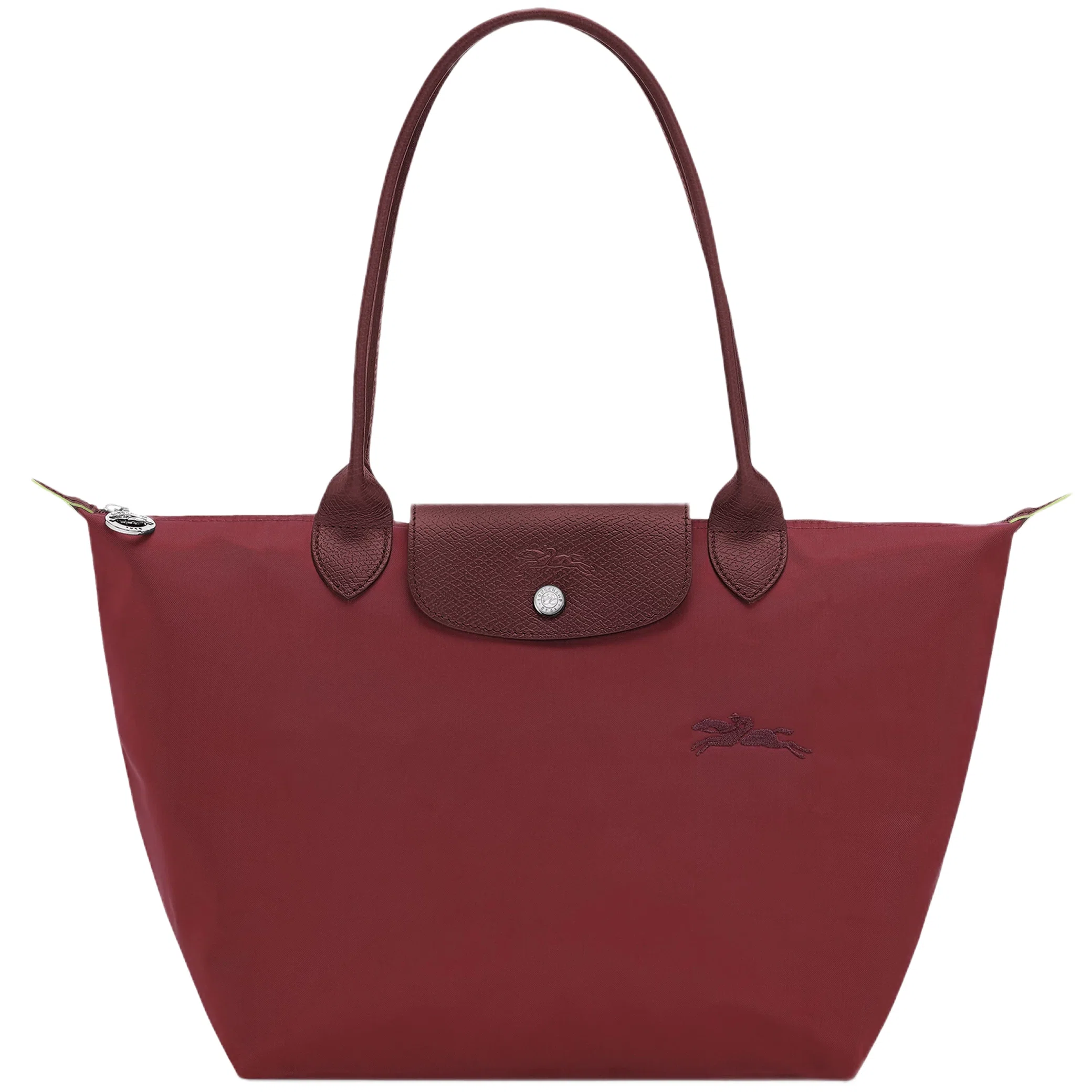 Сумки Longchamp Le Pliage Green Tote Bag Recycled Canvas "Pomegranate" | Farsel