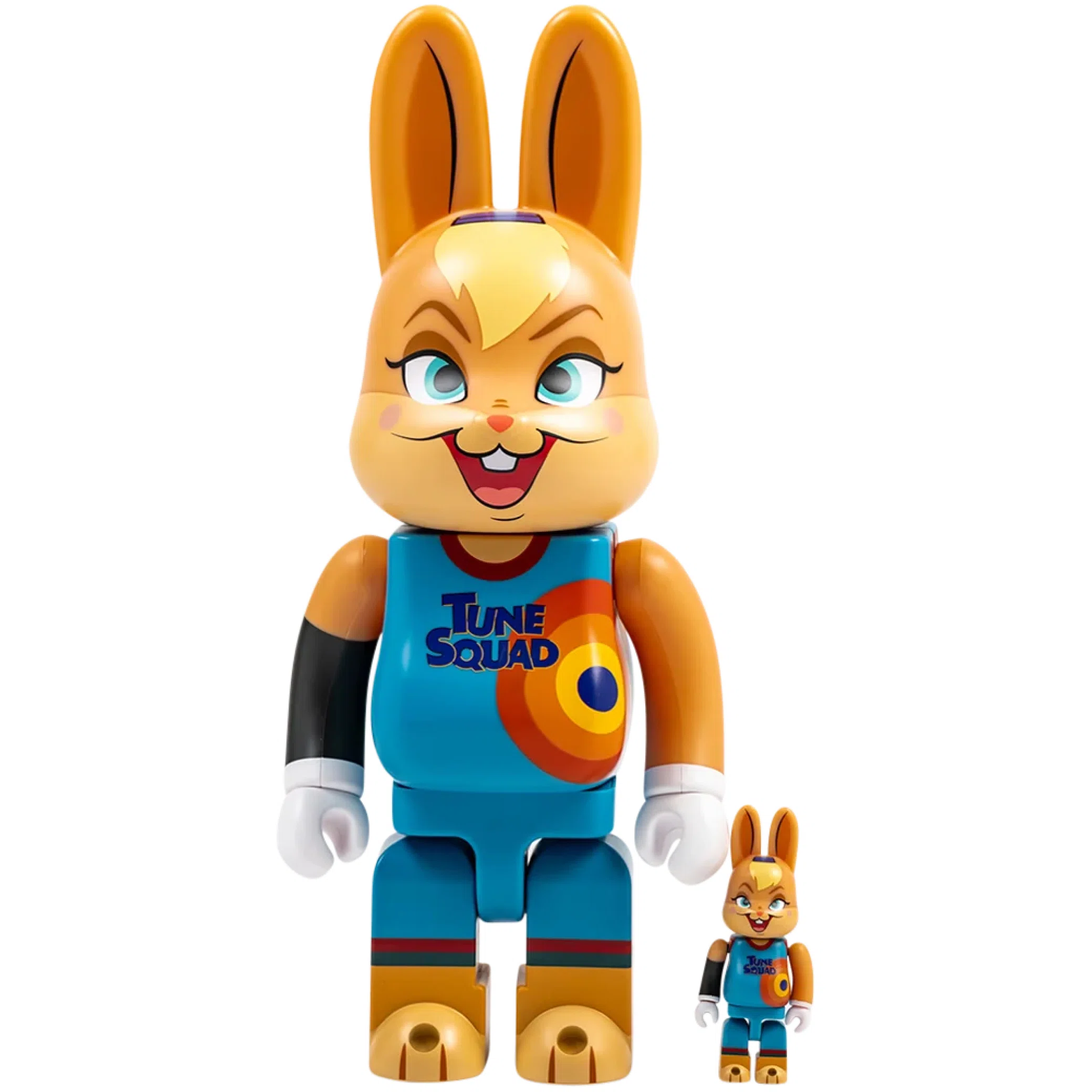 Игрушки Medicom Toy Bearbrick x Space Jam: ANL Rabbrick Lola Bunny "100% & 400% Set" | Farsel