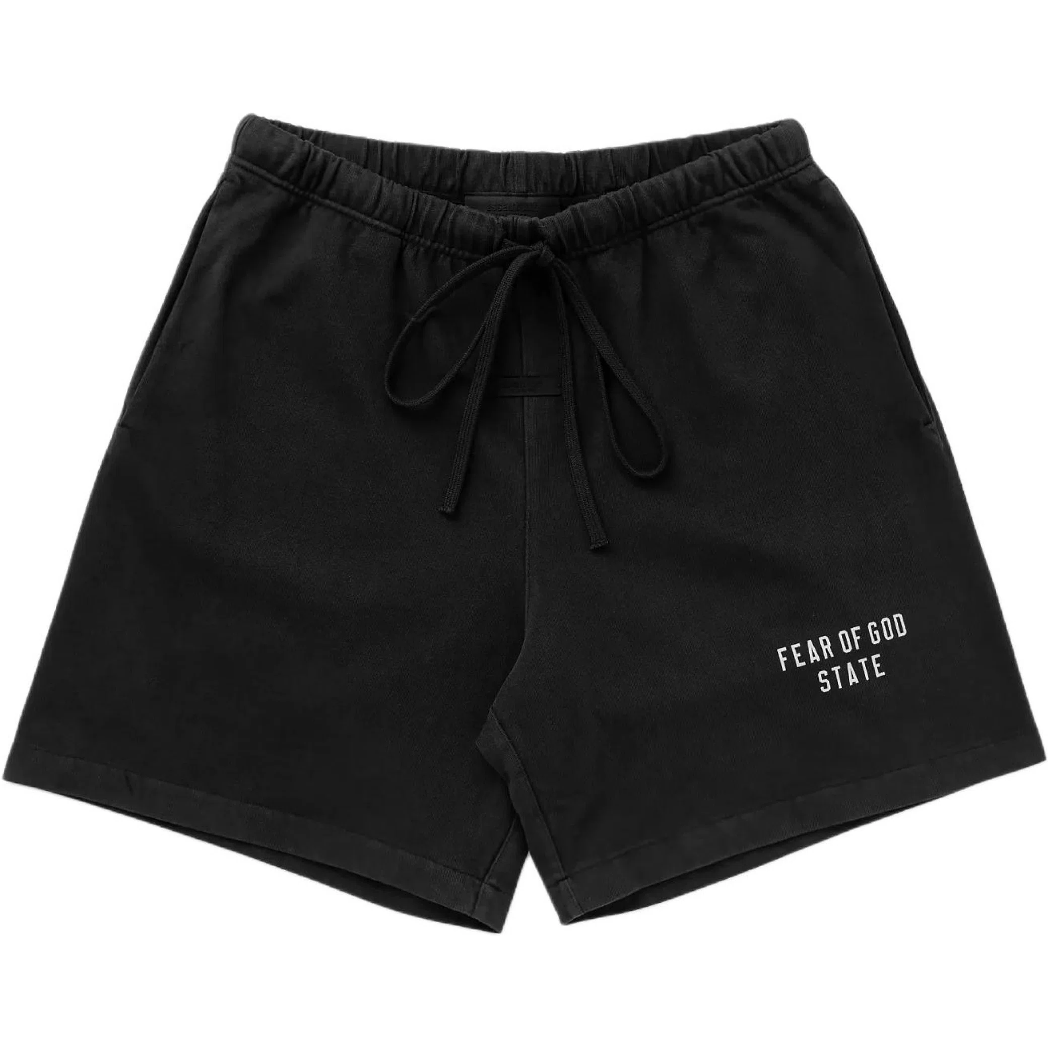  Fear of God FW24 Essentials Heavy Jersey Soccer Short "Black" | Farsel