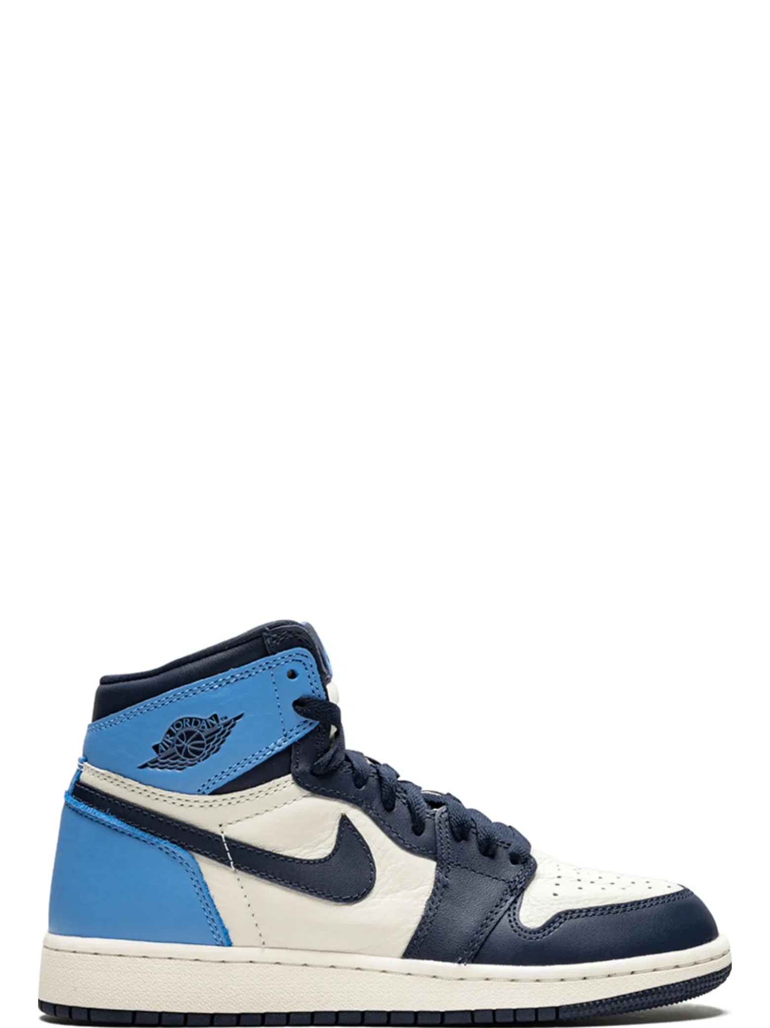 Кроссовки Nike Air Jordan 1 Retro High GS "Obsidian UNC" | Farsel