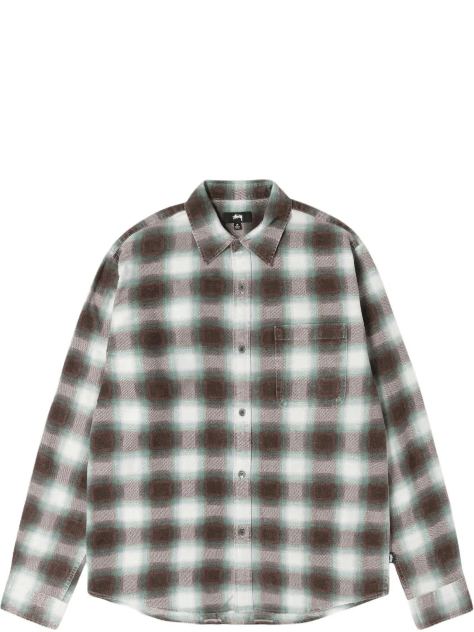 Рубашки Stussy June Plaid Shirt "Bone" | Farsel