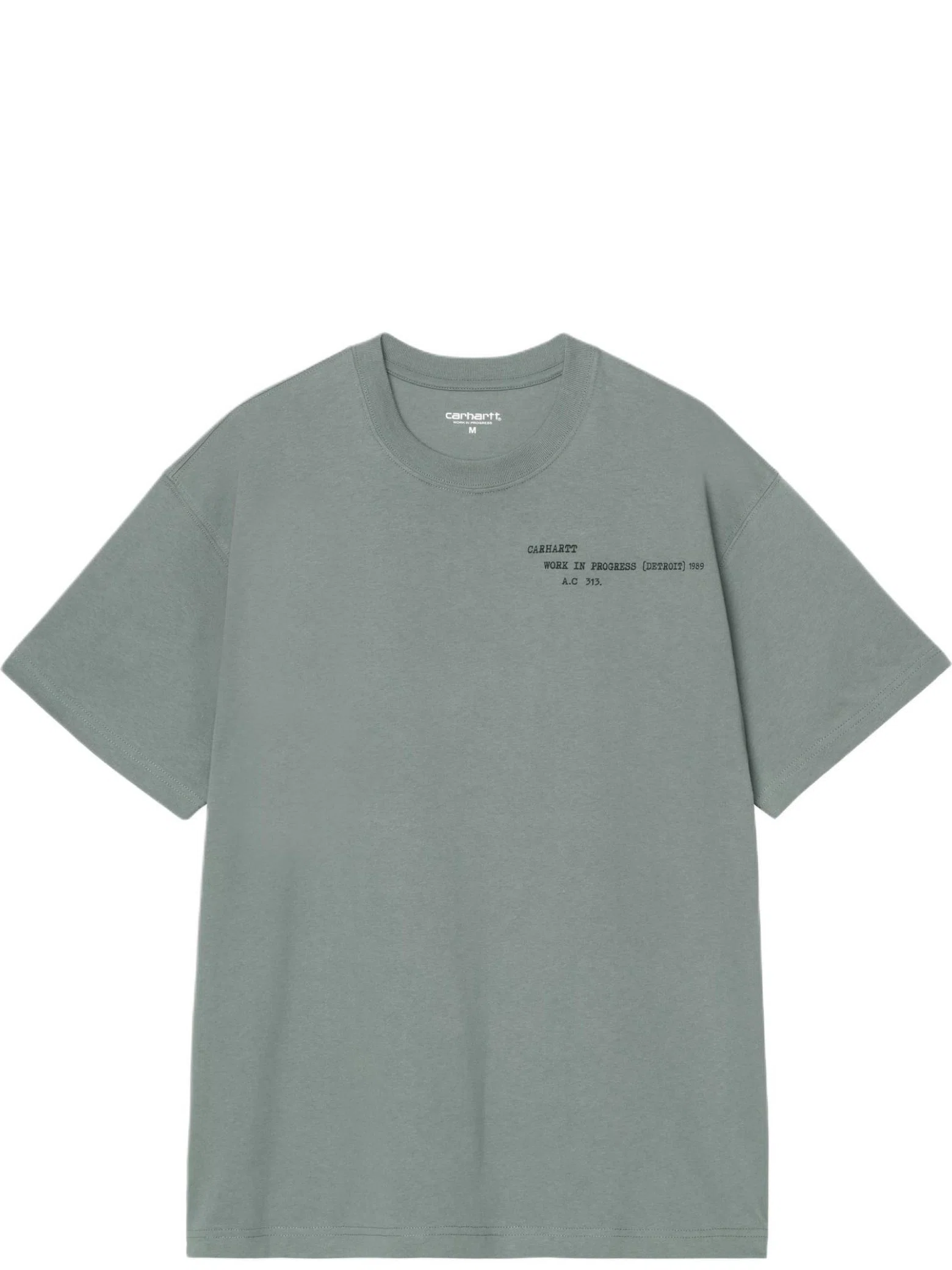 Футболки Carhartt WIP S/S Punched T-Shirt "Green" | Farsel