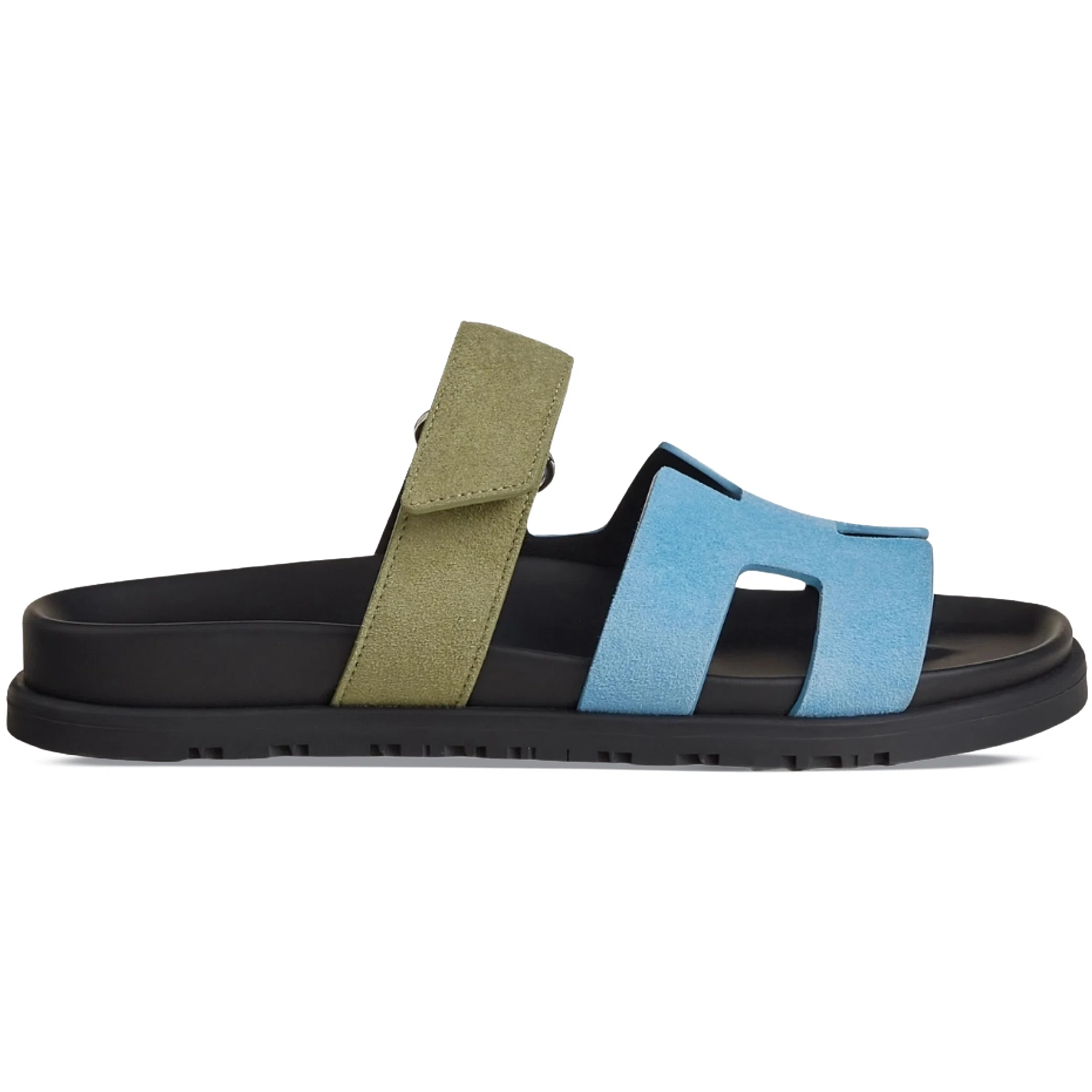 Сланцы Hermes Chypre WMNS Sandal "Blue / Green" | Farsel