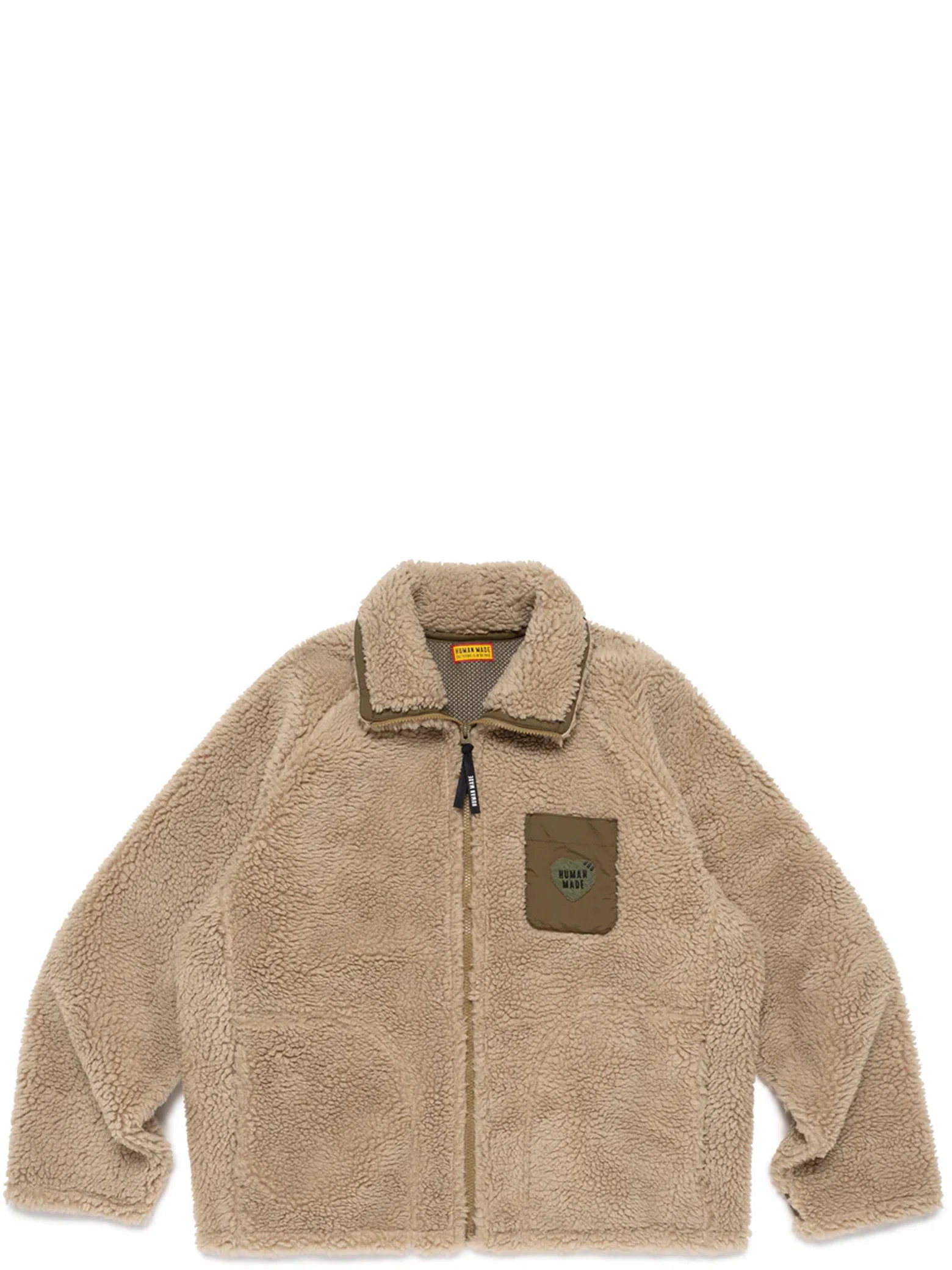 Куртки Human Made Fleece Jacket "Beige" | Farsel