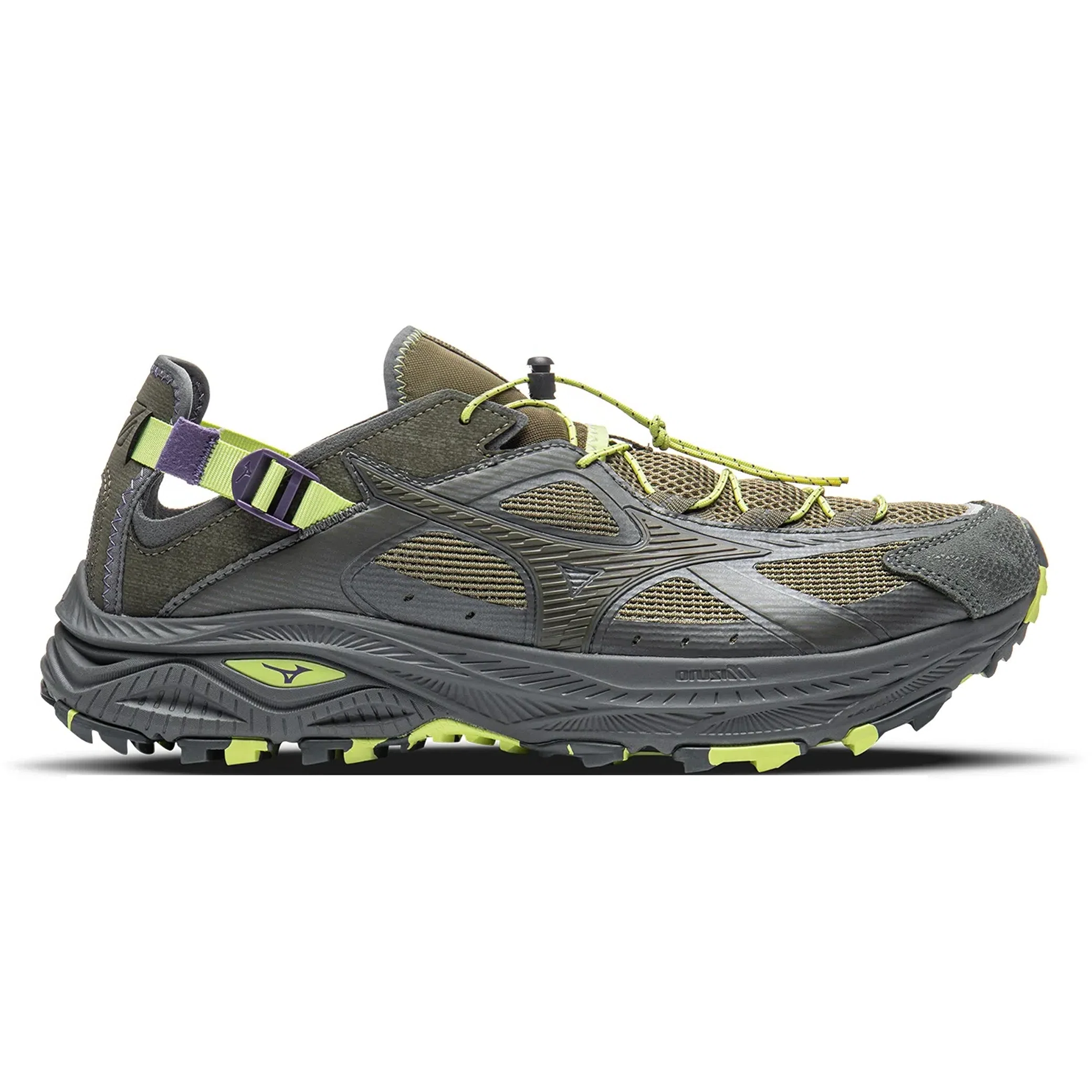 Кроссовки Mizuno Racer Trail SE V2 "Olive" | Farsel