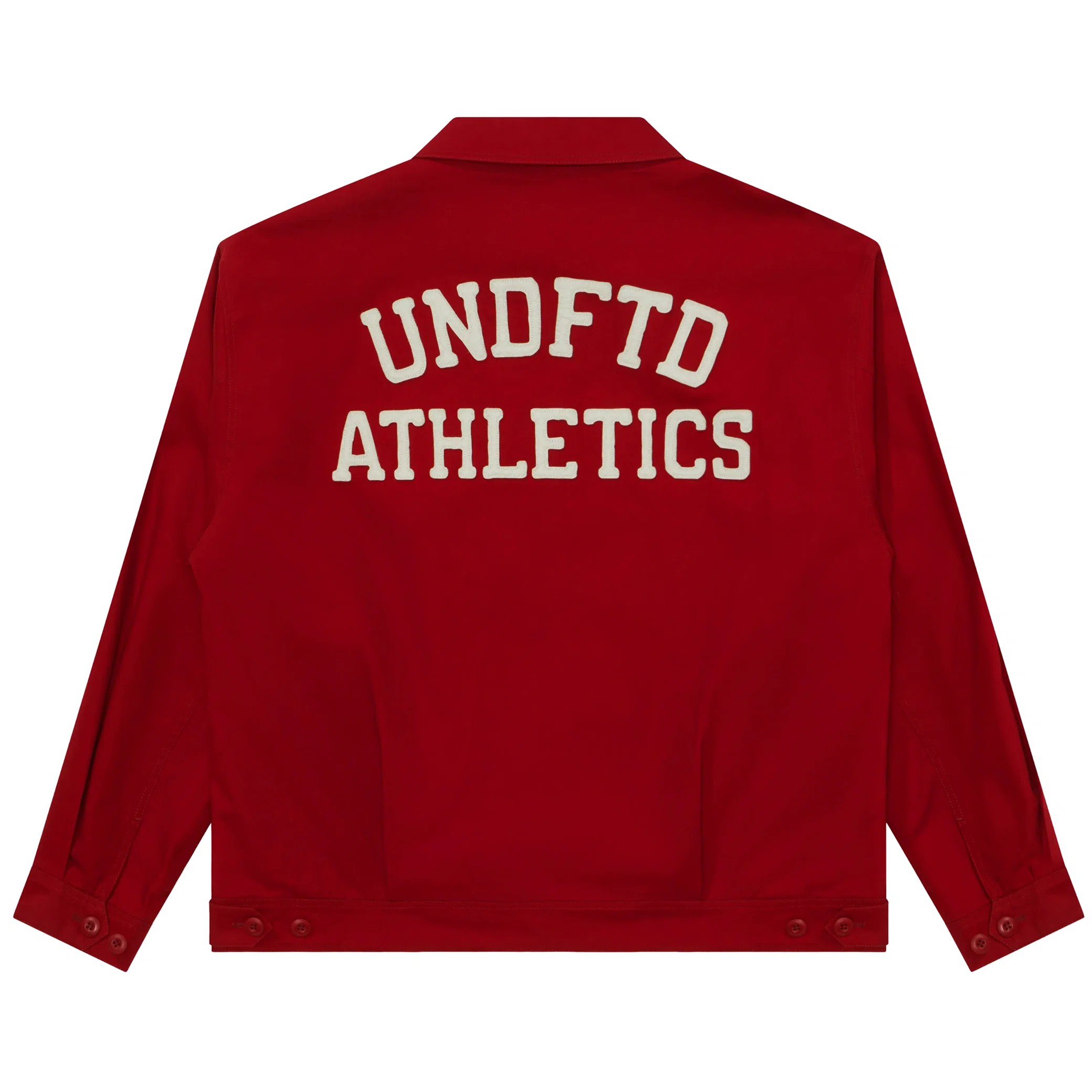 Куртки Undefeated Ground Crew Jacket "Red" | Farsel