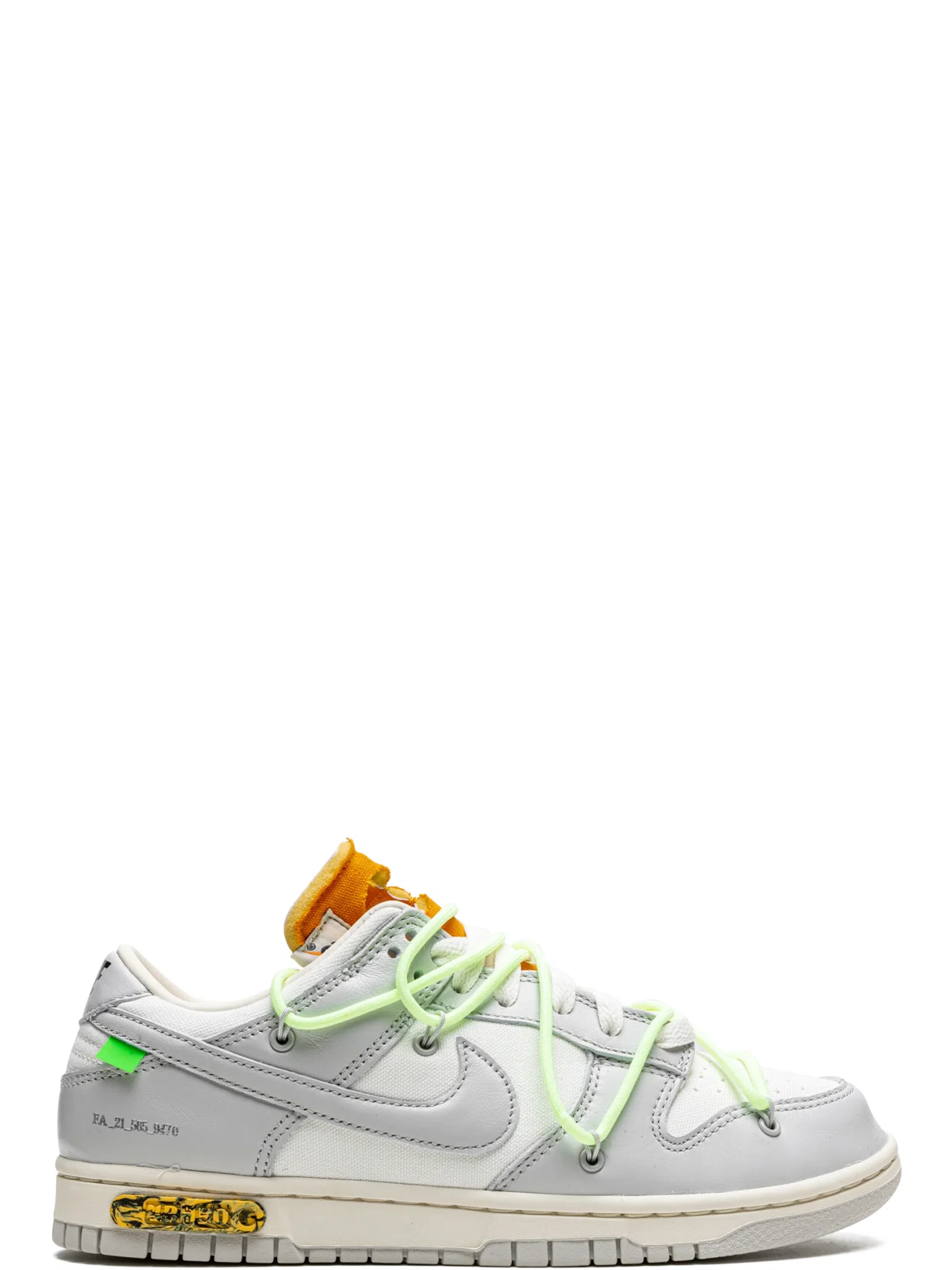 Кроссовки Nike Dunk Low "Off-White - Lot 46" | Farsel