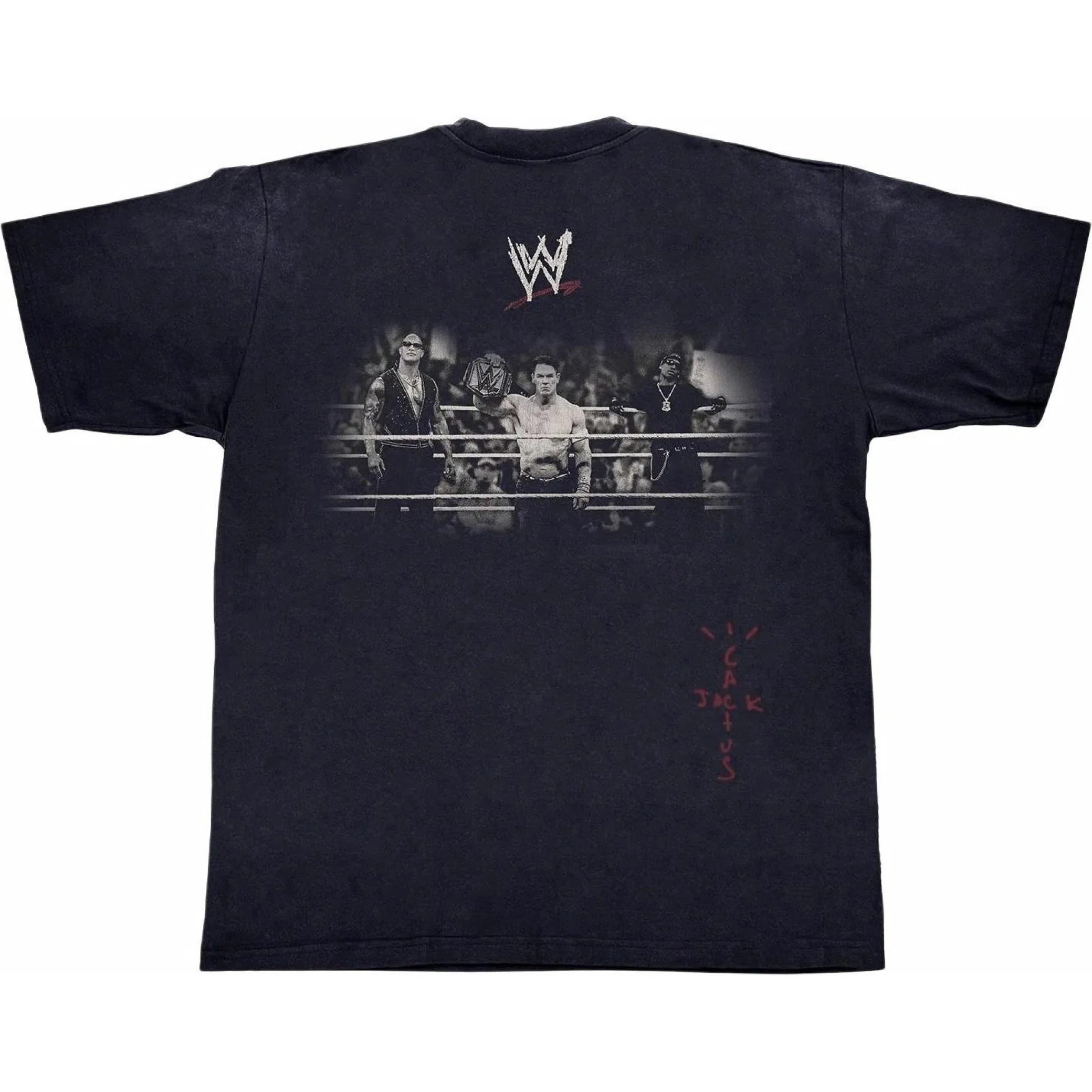 Футболки Travis Scott SS25 Wrestling is Real Real Tee "Black" | Farsel