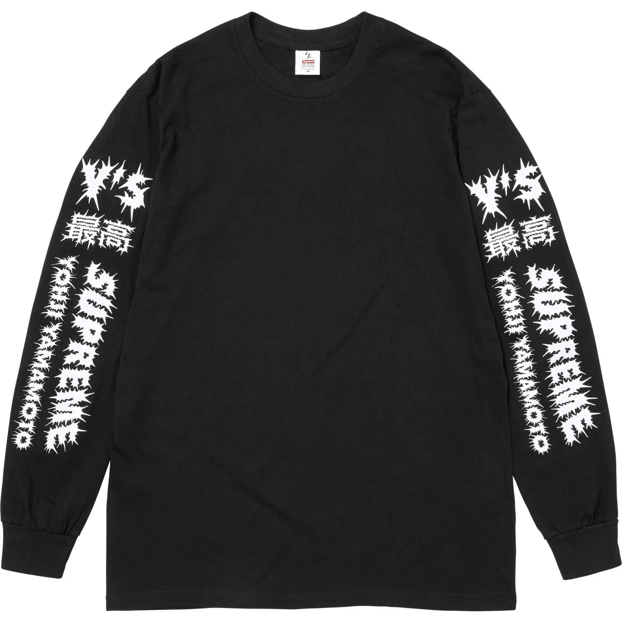 Лонгсливы Supreme FW25 Y’s by Yohji Yamamoto L/S Tee "Black" | Farsel