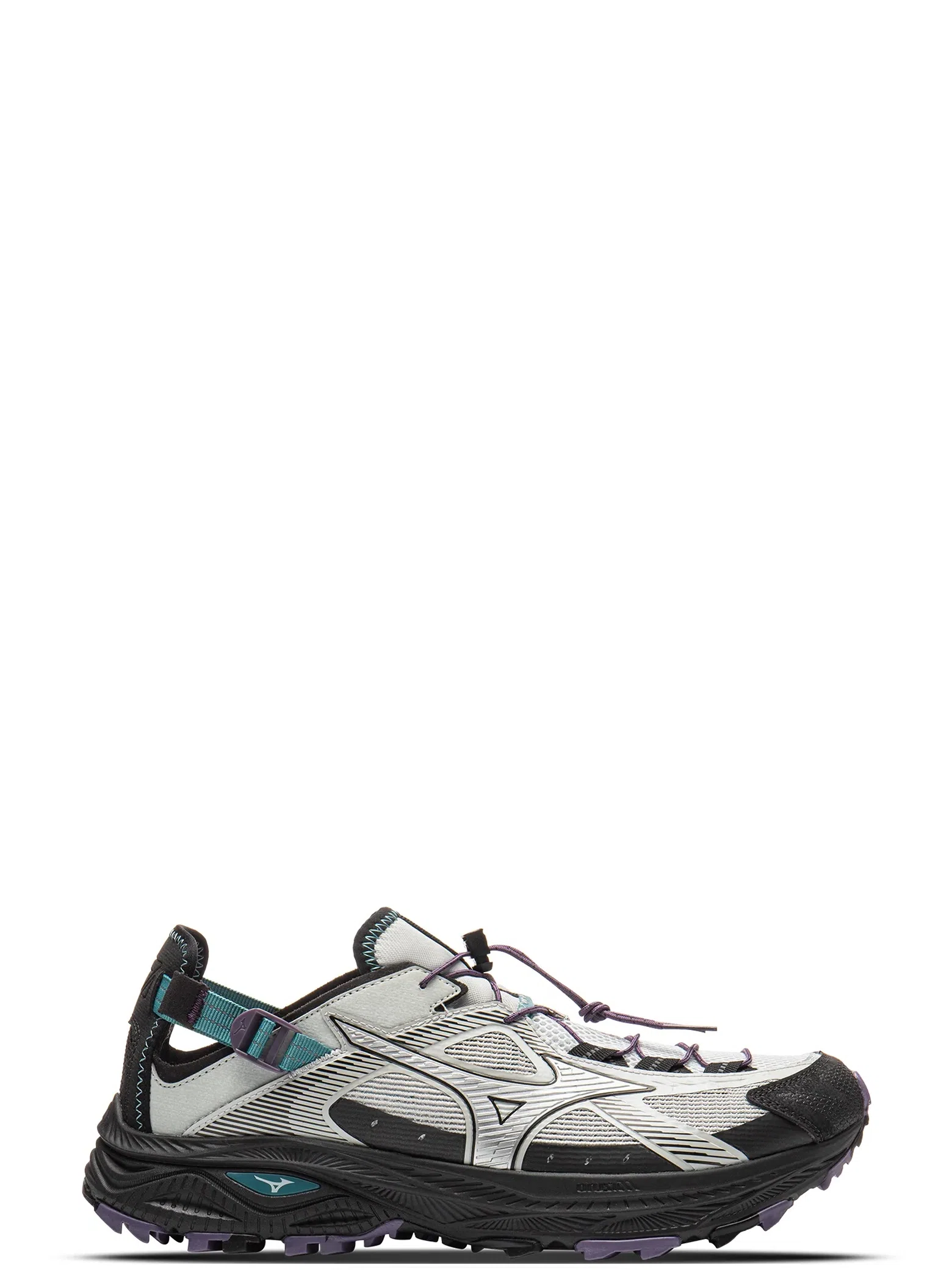 Кроссовки Mizuno Racer Trail V2 "Grey Black" | Farsel