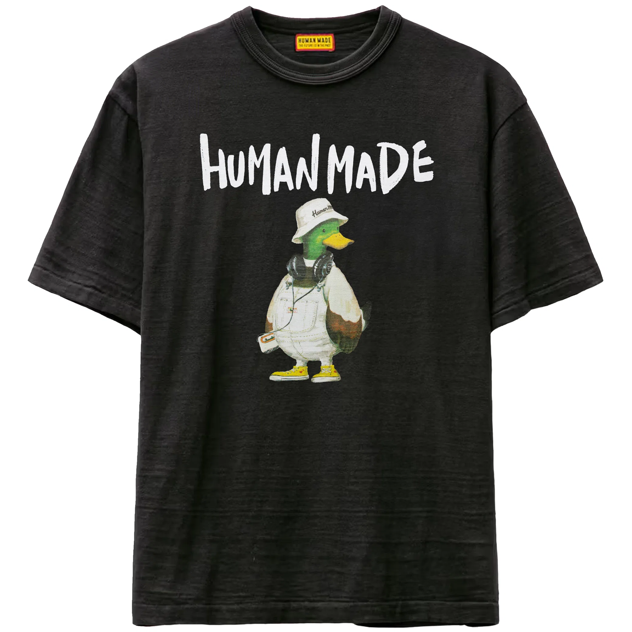 Футболки Human Made Polo Duck T-Shirt "Black" | Farsel
