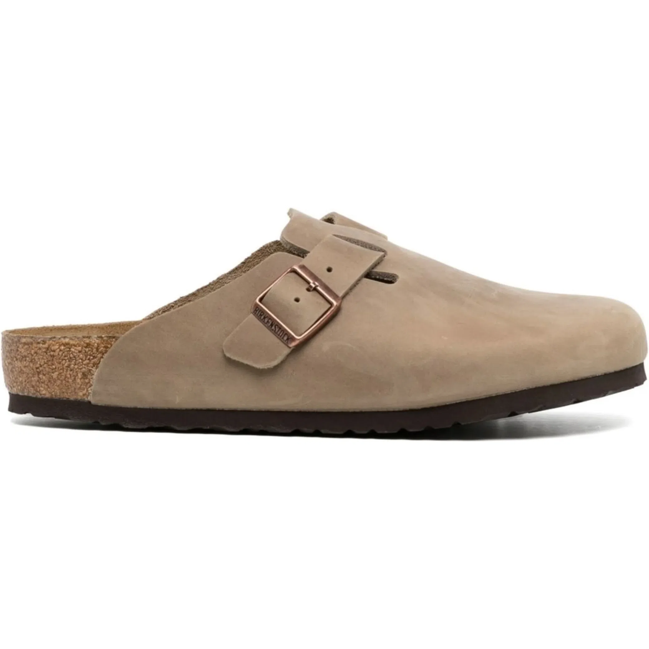 Сабо Birkenstock Boston Soft Footbed "Oiled Leather Tobacco Brown" | Farsel