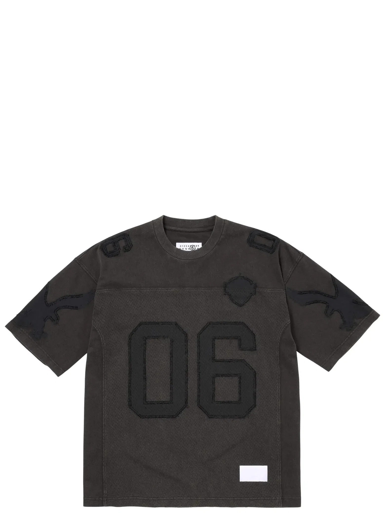 Футболки Supreme SS26 MM6 Maison Margiela x Cotton Jersey "Black" | Farsel