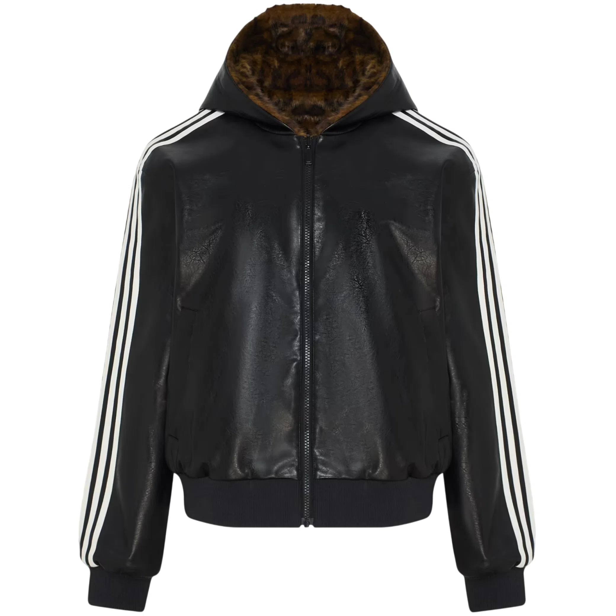 Куртки Adidas Wild Pleather Jacket "Black" | Farsel