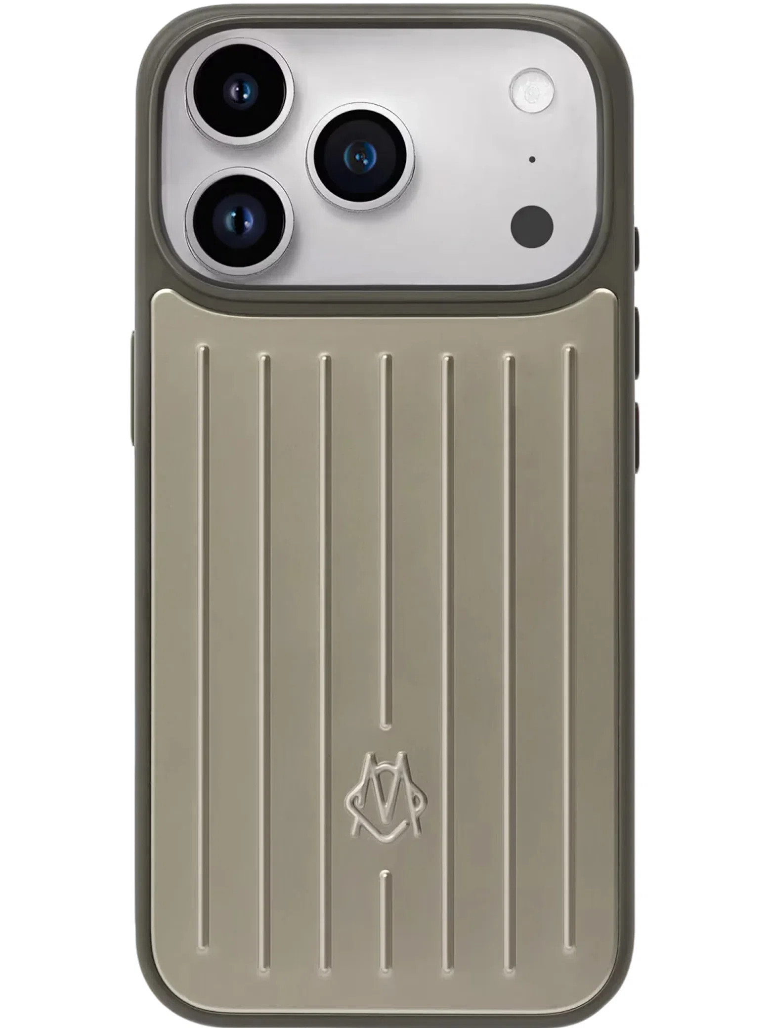 Чехлы для телефонов Rimowa Aluminium iPhone 17 Pro Max Case "Titanium" | Farsel