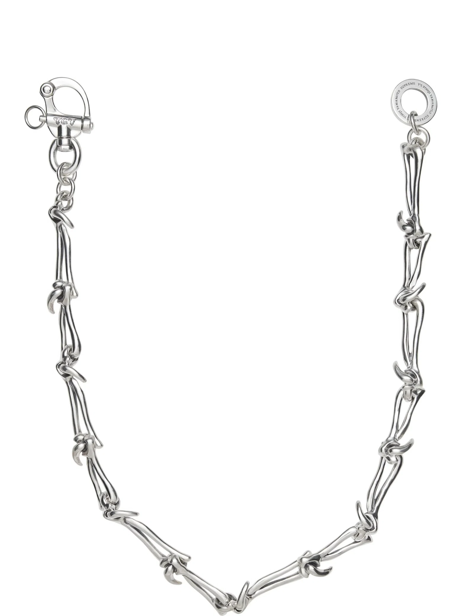 Украшения Supreme FW25 Y’s by Yohji Yamamoto Silver Wallet Chain "Silver" | Farsel
