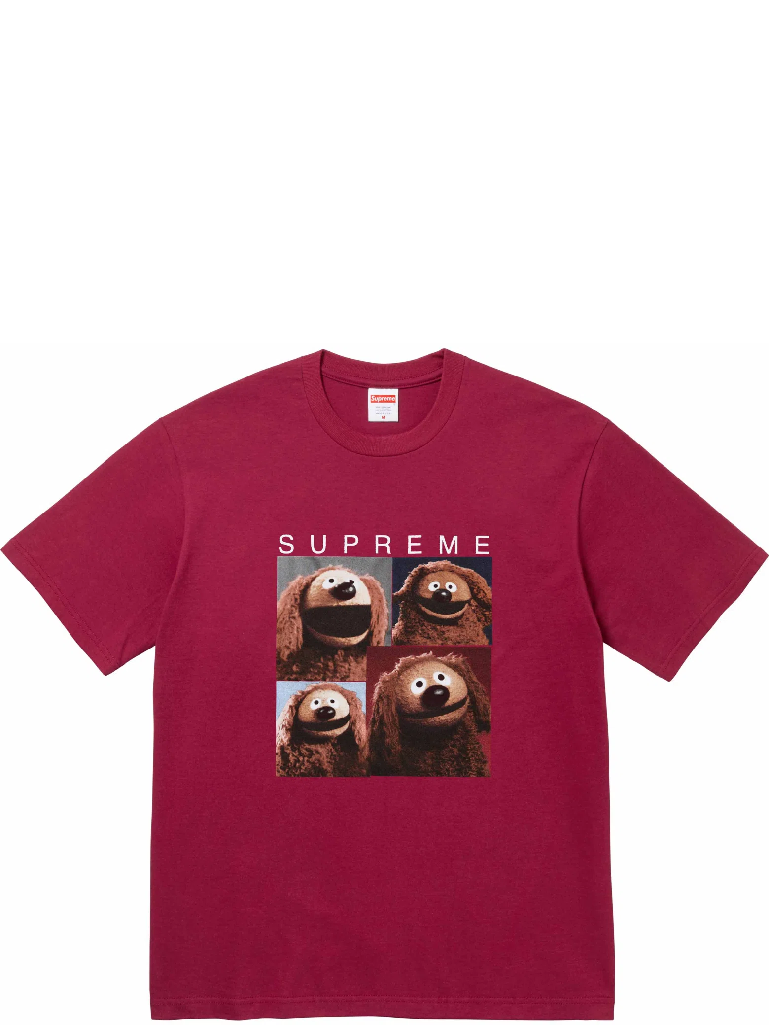 Футболки Supreme SS24 Rowlf Tee "Cardinal" | Farsel