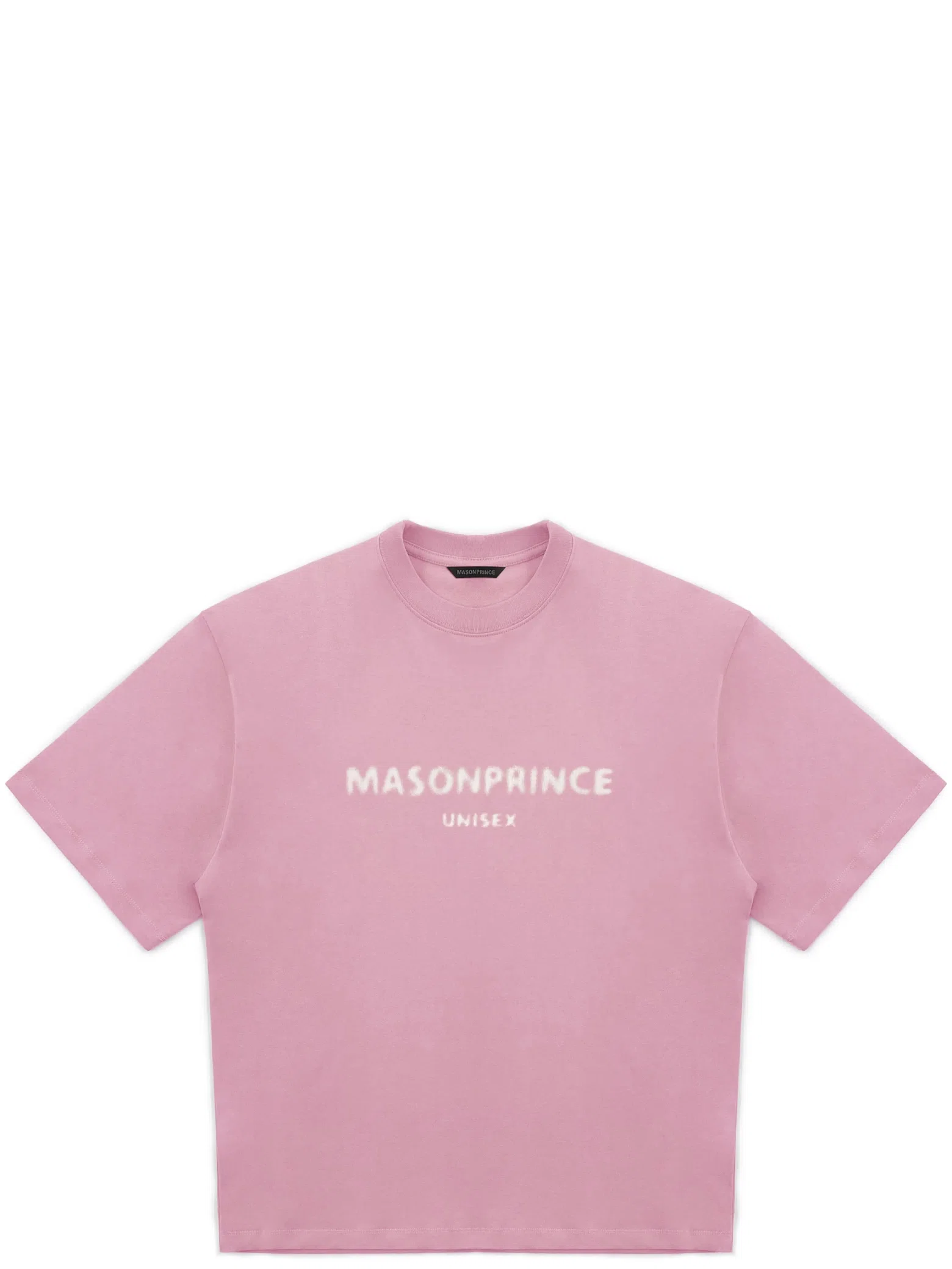 Футболки MASONPRINCE Blurred Logo Tee "Pink / White" | Farsel