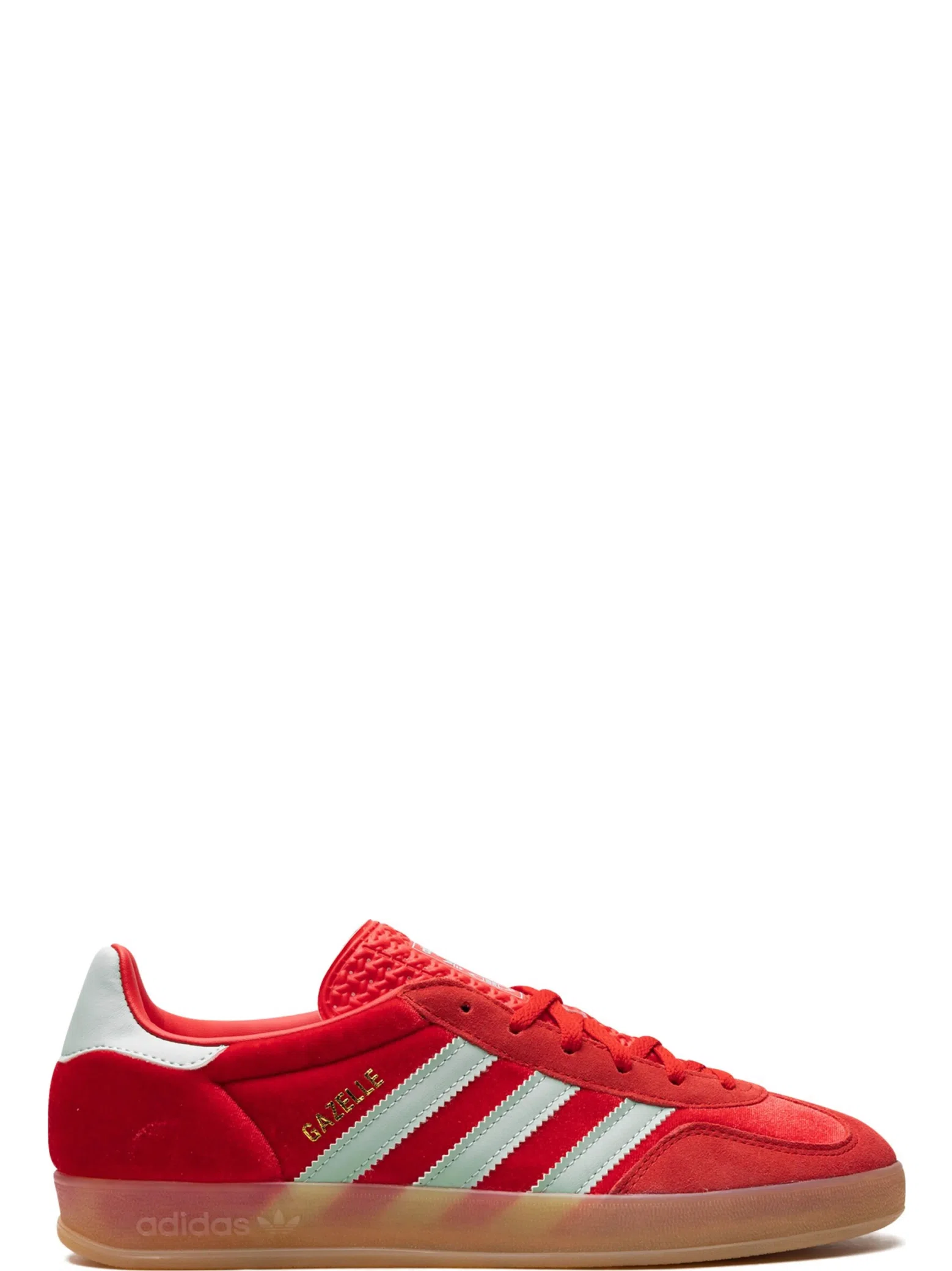 Кроссовки Adidas Gazelle Indoor WMNS "Velvet Pack - Better Scarlet" | Farsel