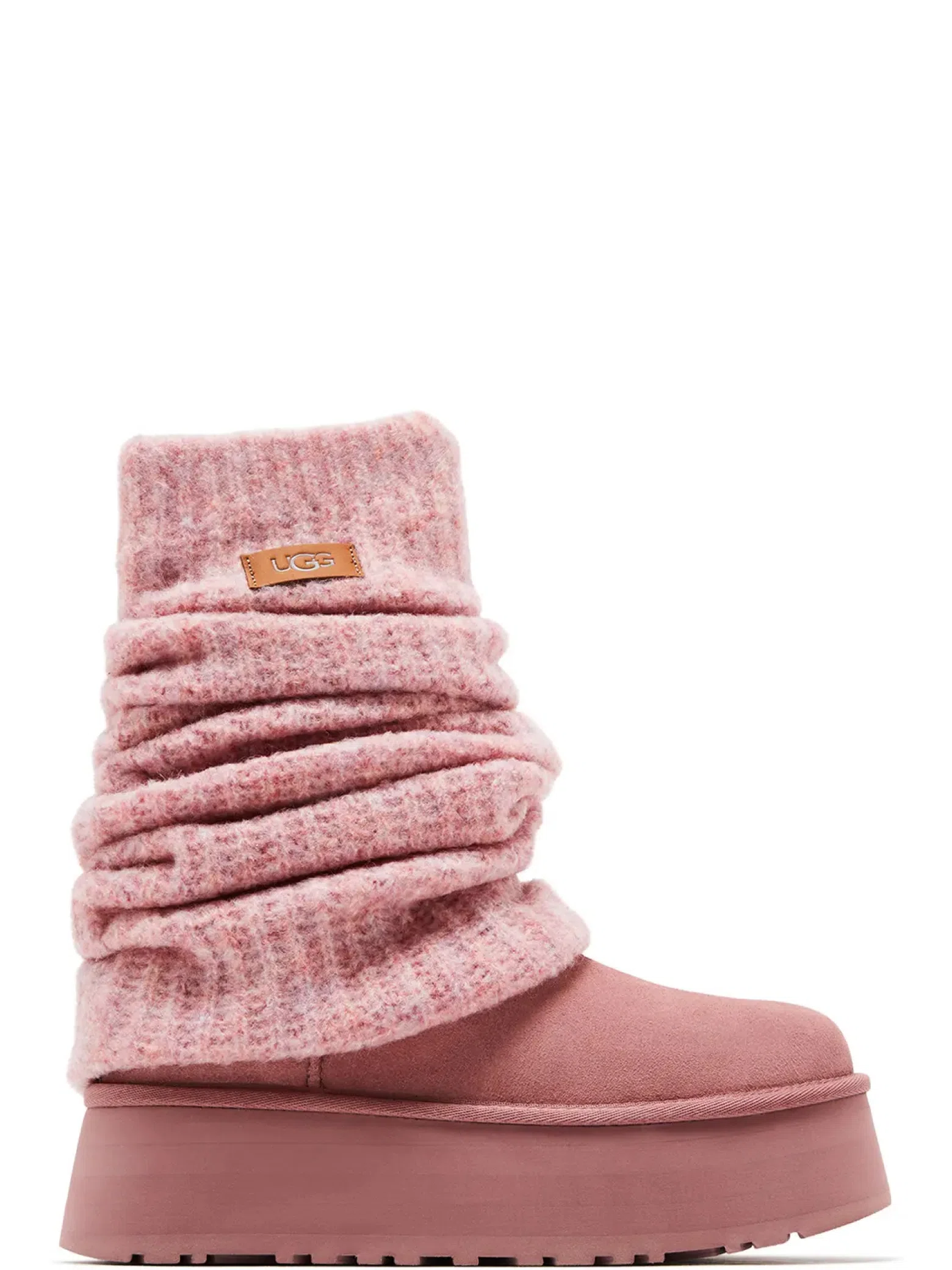 Угги UGG Classic Mini Dipper Legwarmer WMNS "Pink Dawn" | Farsel