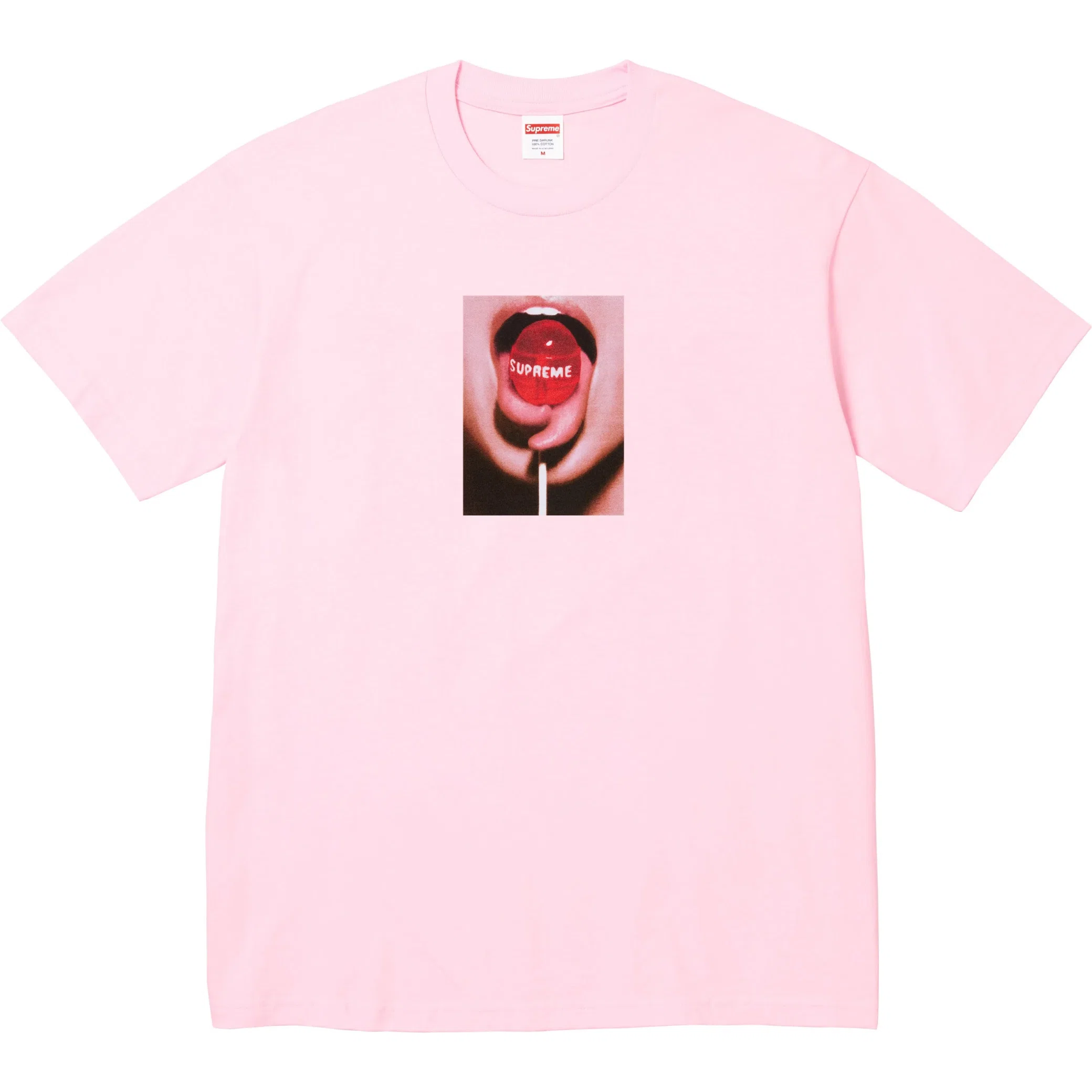  Supreme FW24 Lollipop Tee "Light Pink" | Farsel