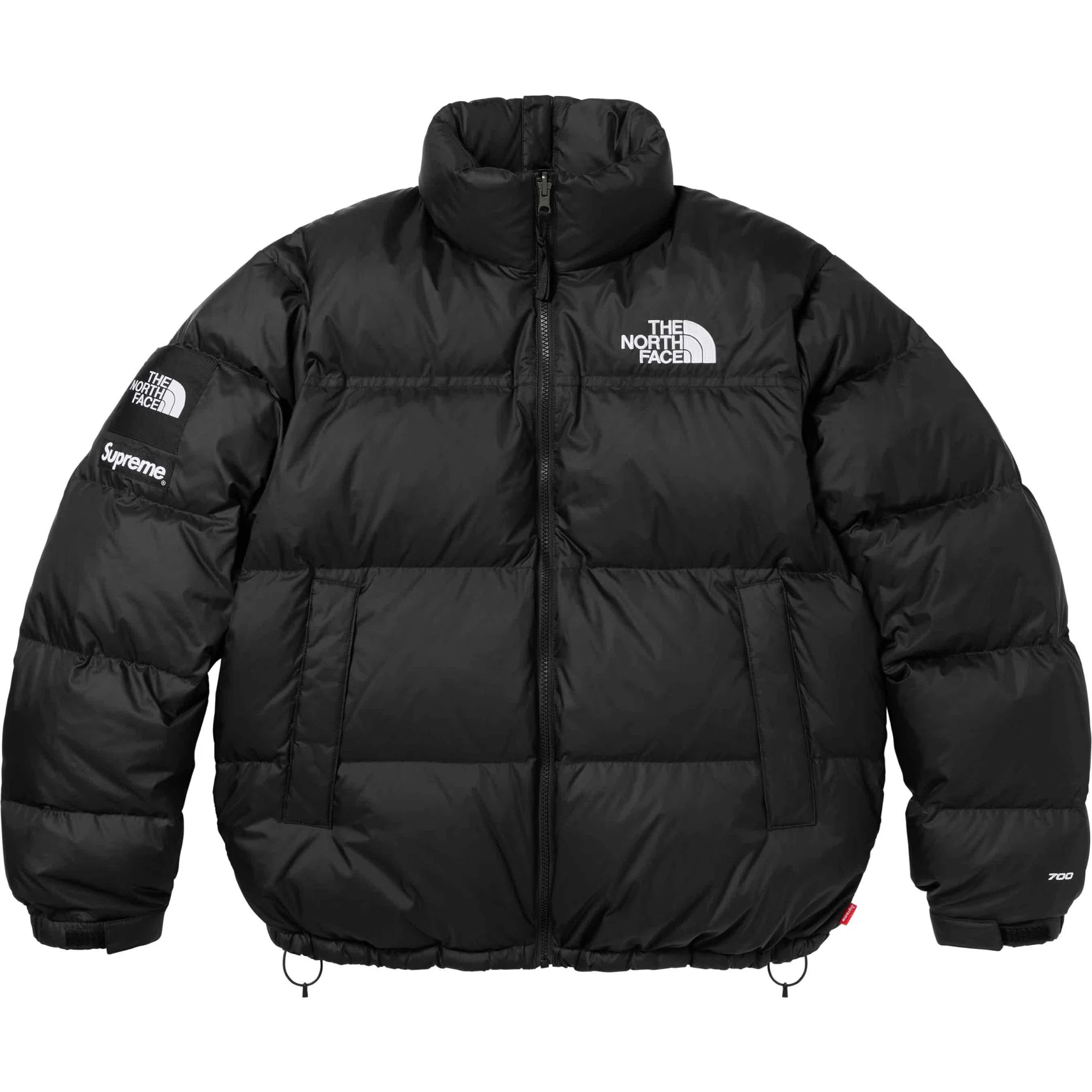  Supreme SS24 The North Face Split Nuptse Jacket "Black" | Farsel