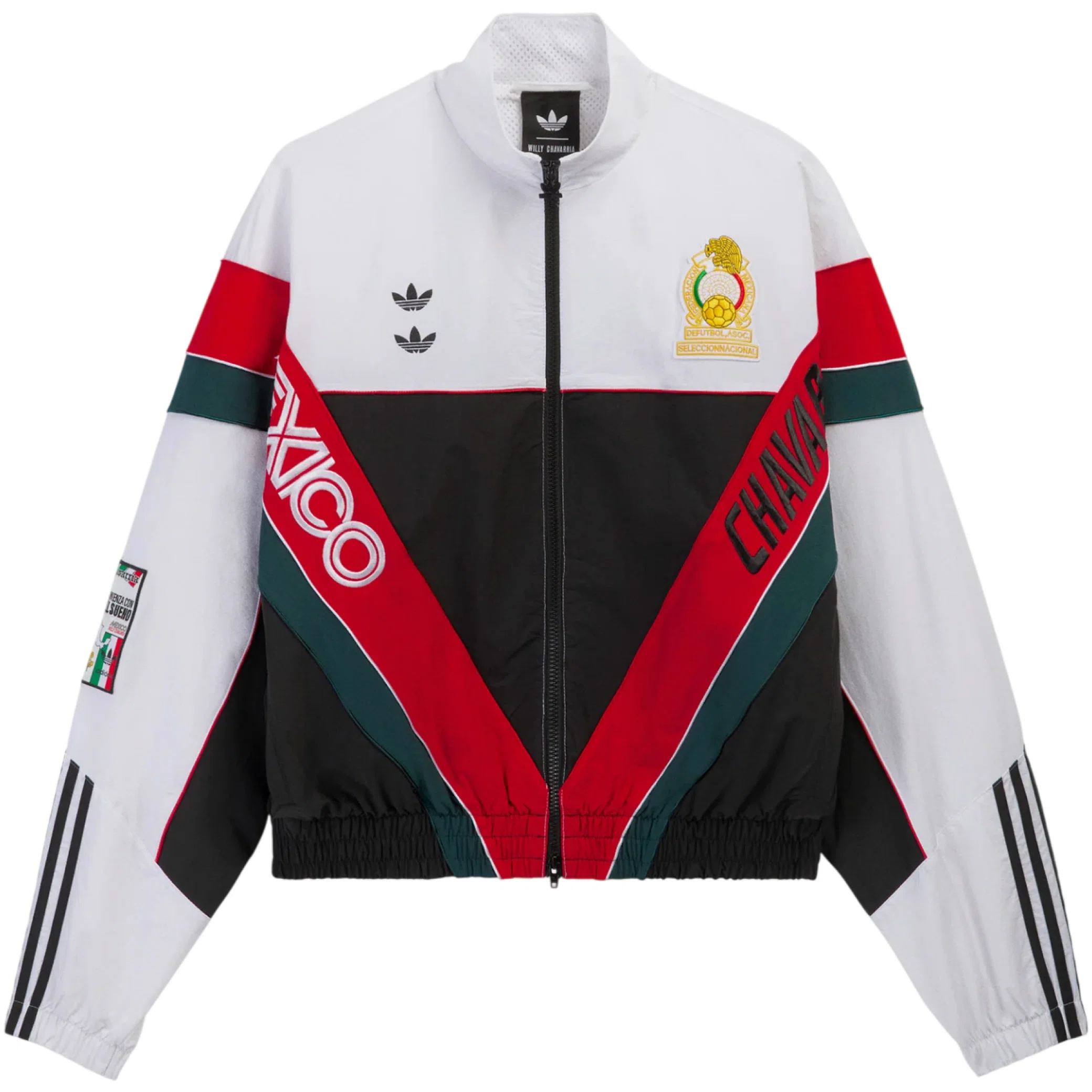 Куртки Adidas Willy Chavarria Woven Track Jacket "White / Black" | Farsel
