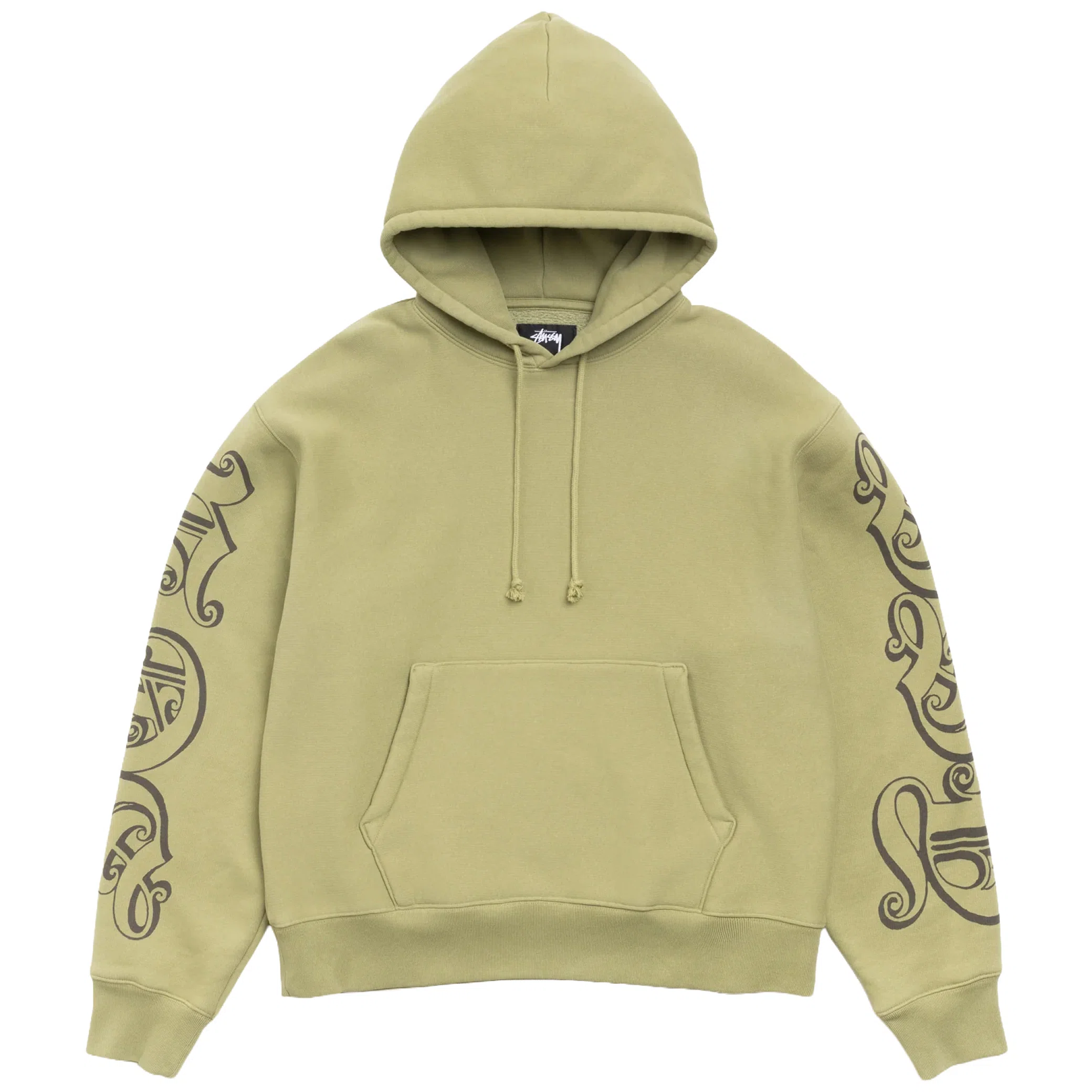 Худи Stussy Motif Print Hoodie "Moss" | Farsel