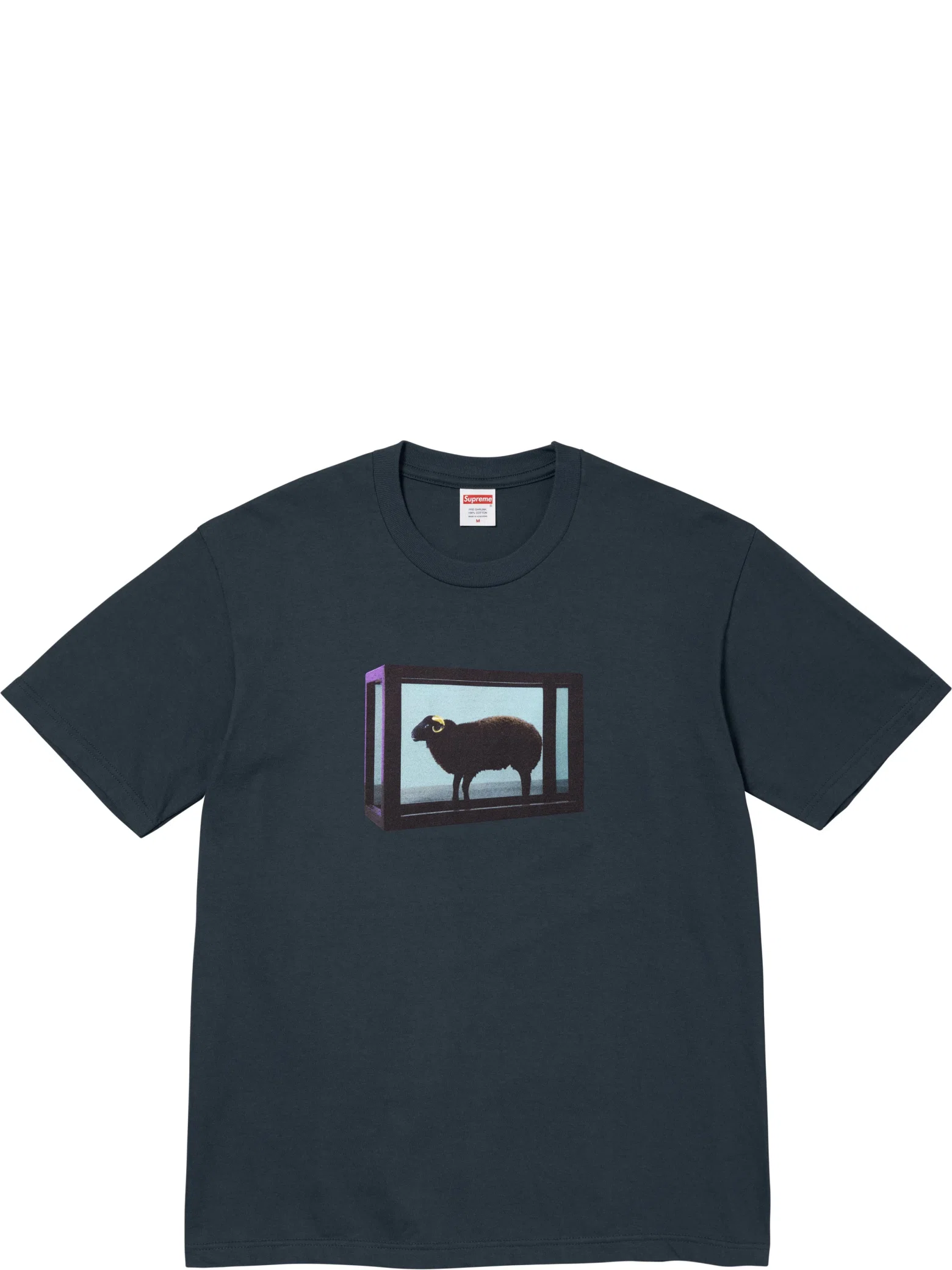 Футболки Supreme SS25 Damien Hirst Week1 "Navy" | Farsel