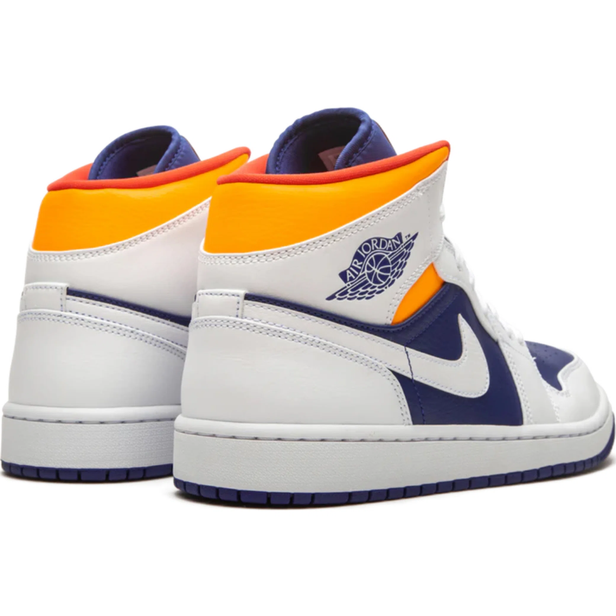  Nike Air Jordan 1 Mid "Royal Blue / Laser Orange" | Farsel