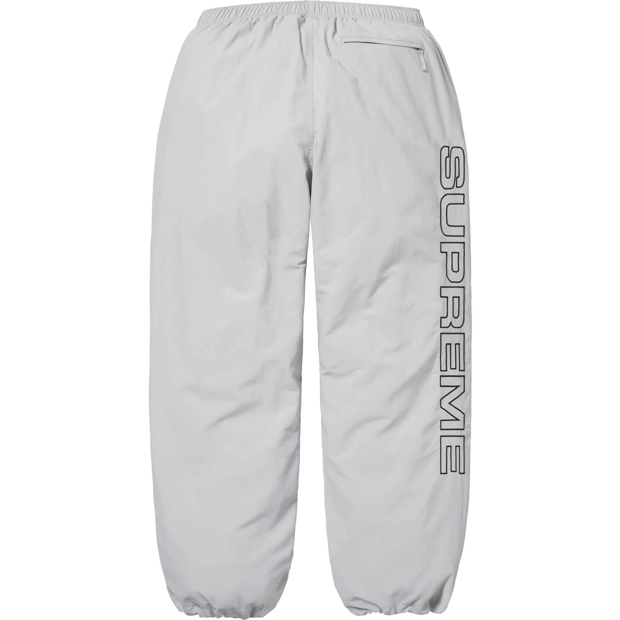  Supreme FW24 Spellout Embroidered Track Pant "Grey" | Farsel