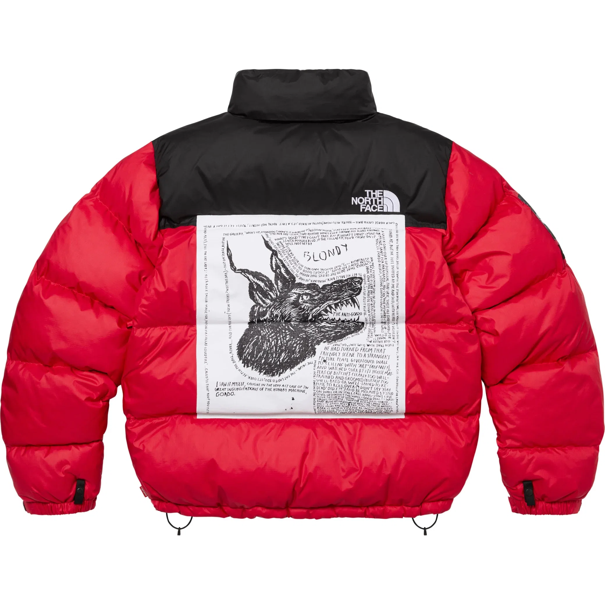  Supreme FW24 The North Face Nuptse Jacket "Red" | Farsel