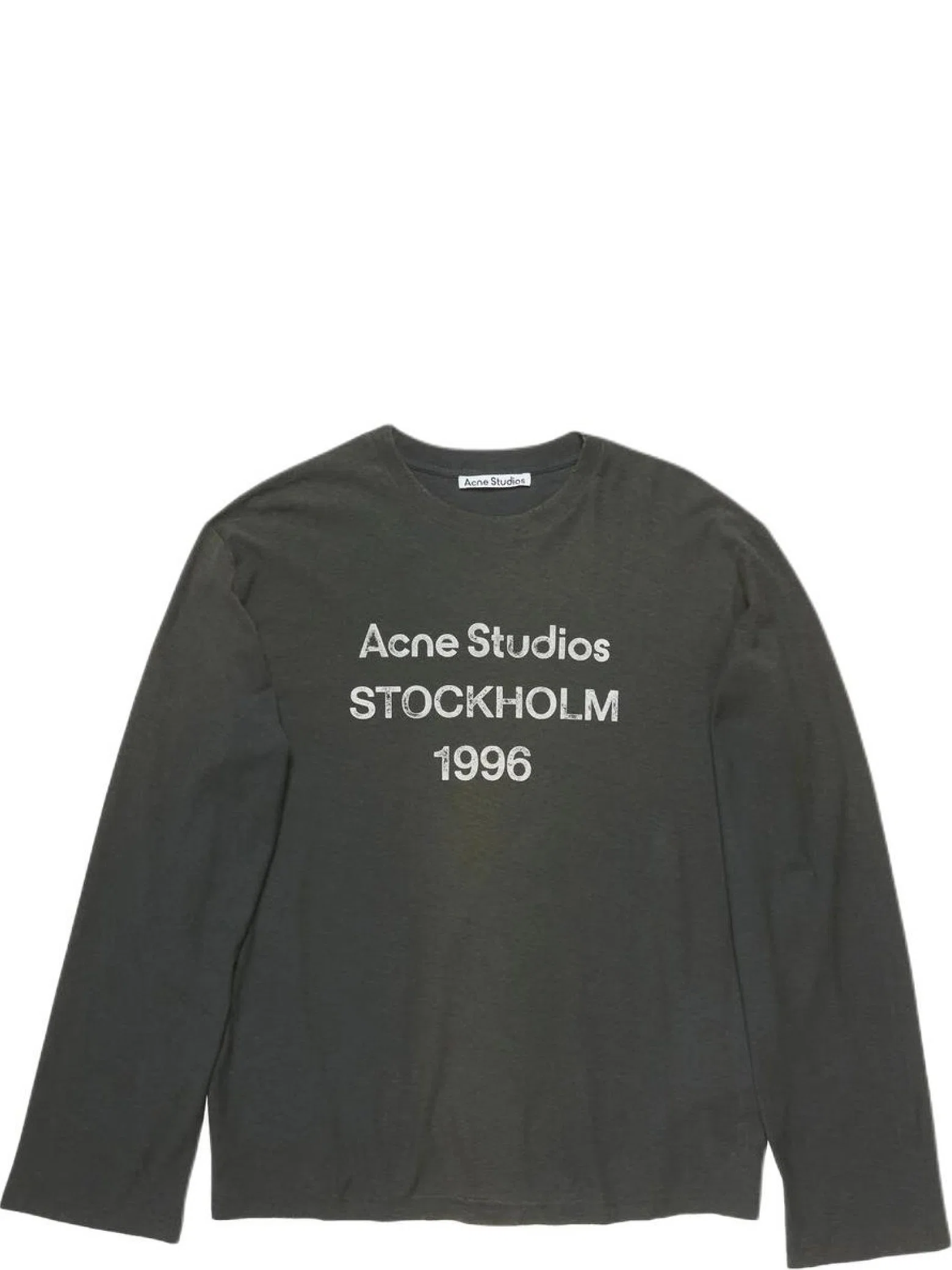 Лонгсливы Acne Studios T-Shirt "Faded Black" | Farsel