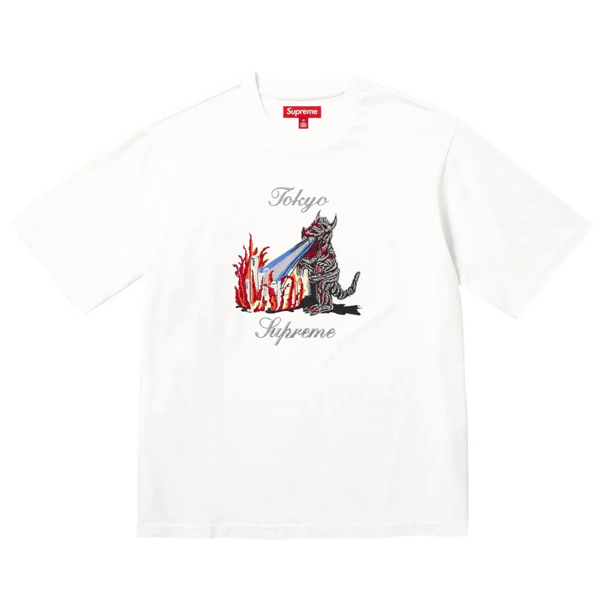 Футболки Supreme Monster Short-Sleeve Top "White" | Farsel