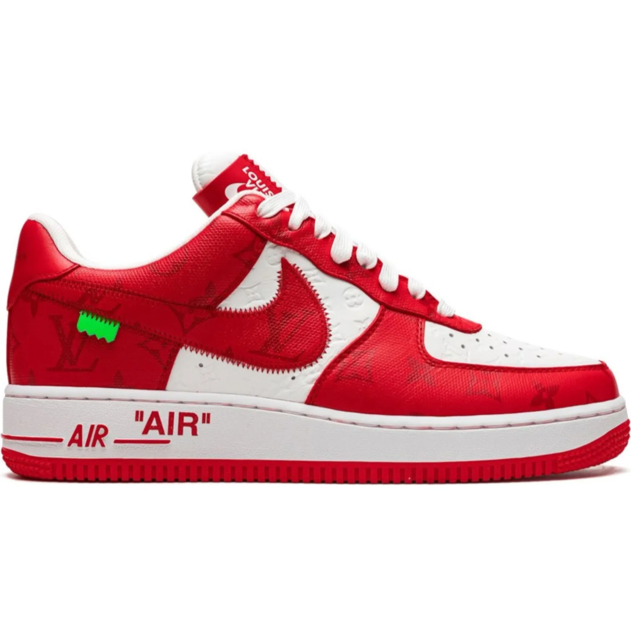  Nike Louis Vuitton x Air Force 1 Low "White Comet Red" | Farsel