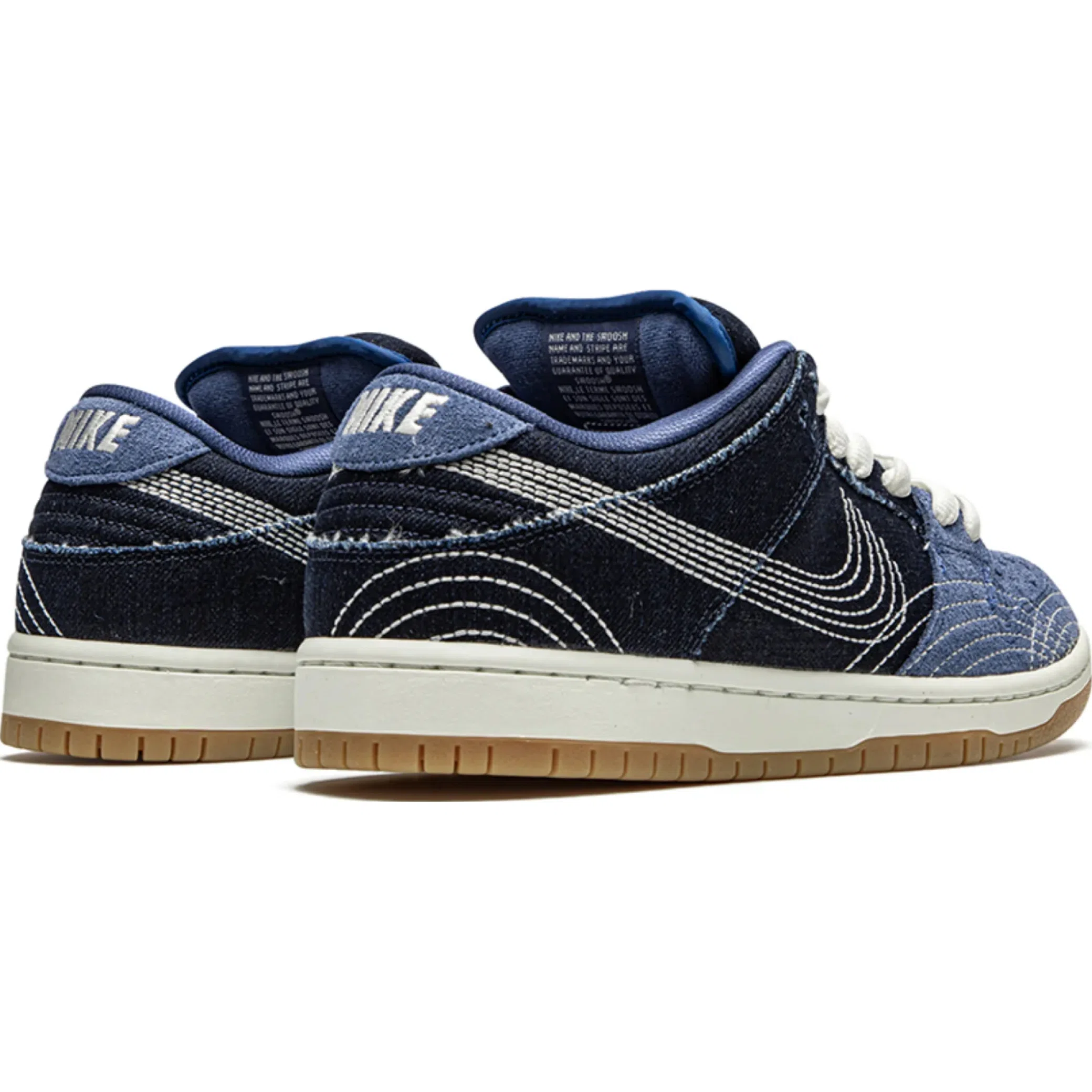 Кроссовки Nike SB Dunk Low "Sashiko Denim Gum" | Farsel