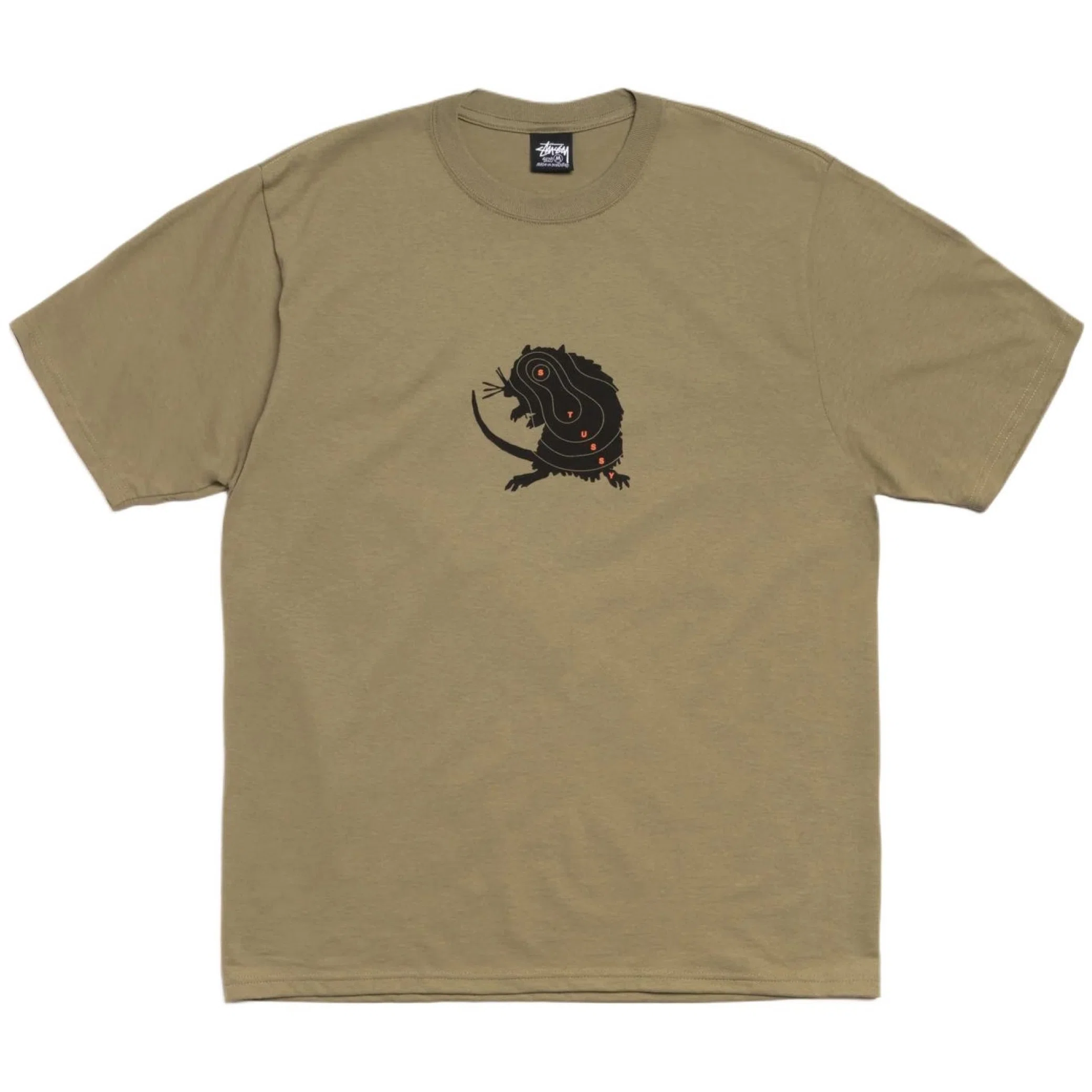 Футболки Stussy Long Range Tee "Army" | Farsel