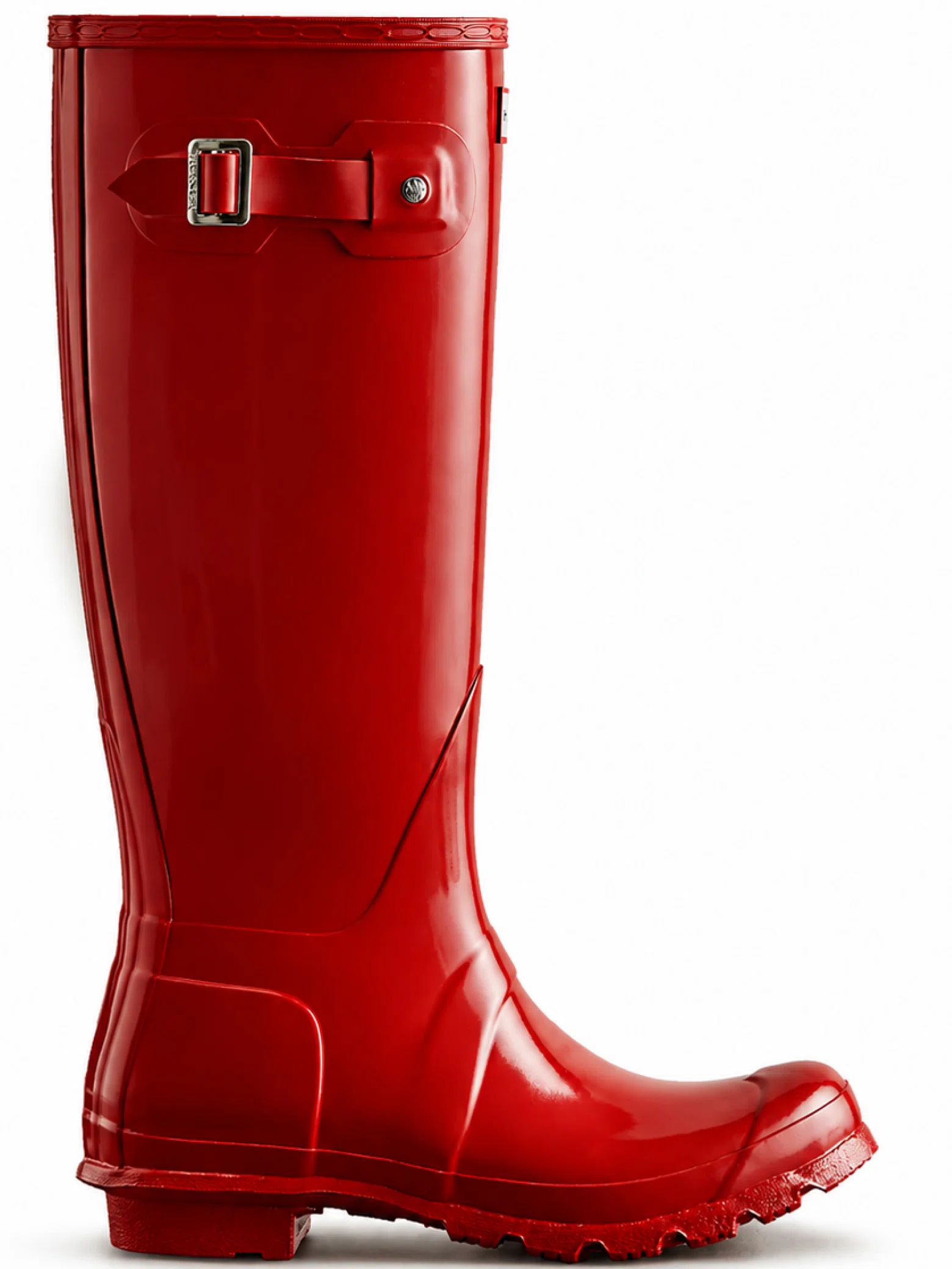 Сапоги Hunter Original Tall Gloss Boots "Military Red" | Farsel