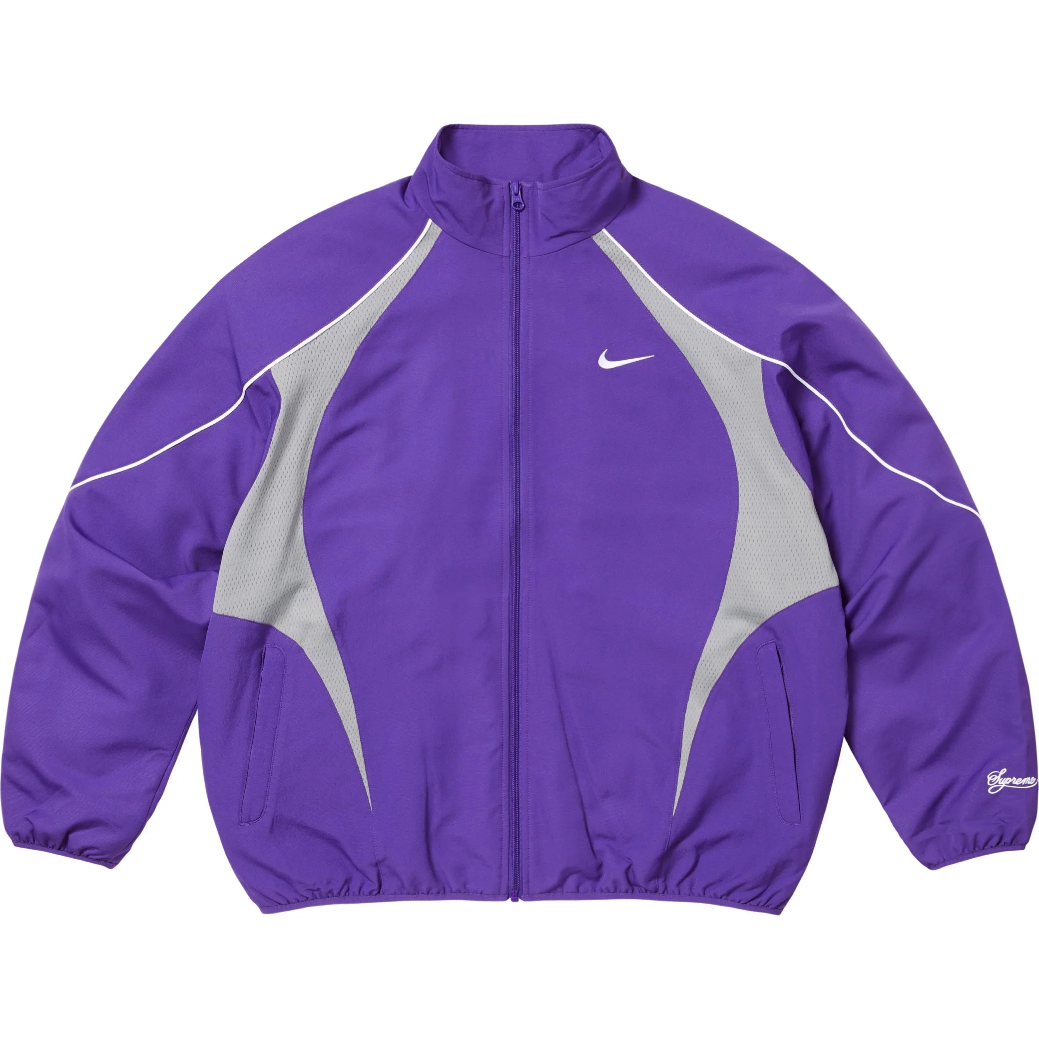 Куртки Supreme SS25 Nike Track Jacket "Purple" | Farsel