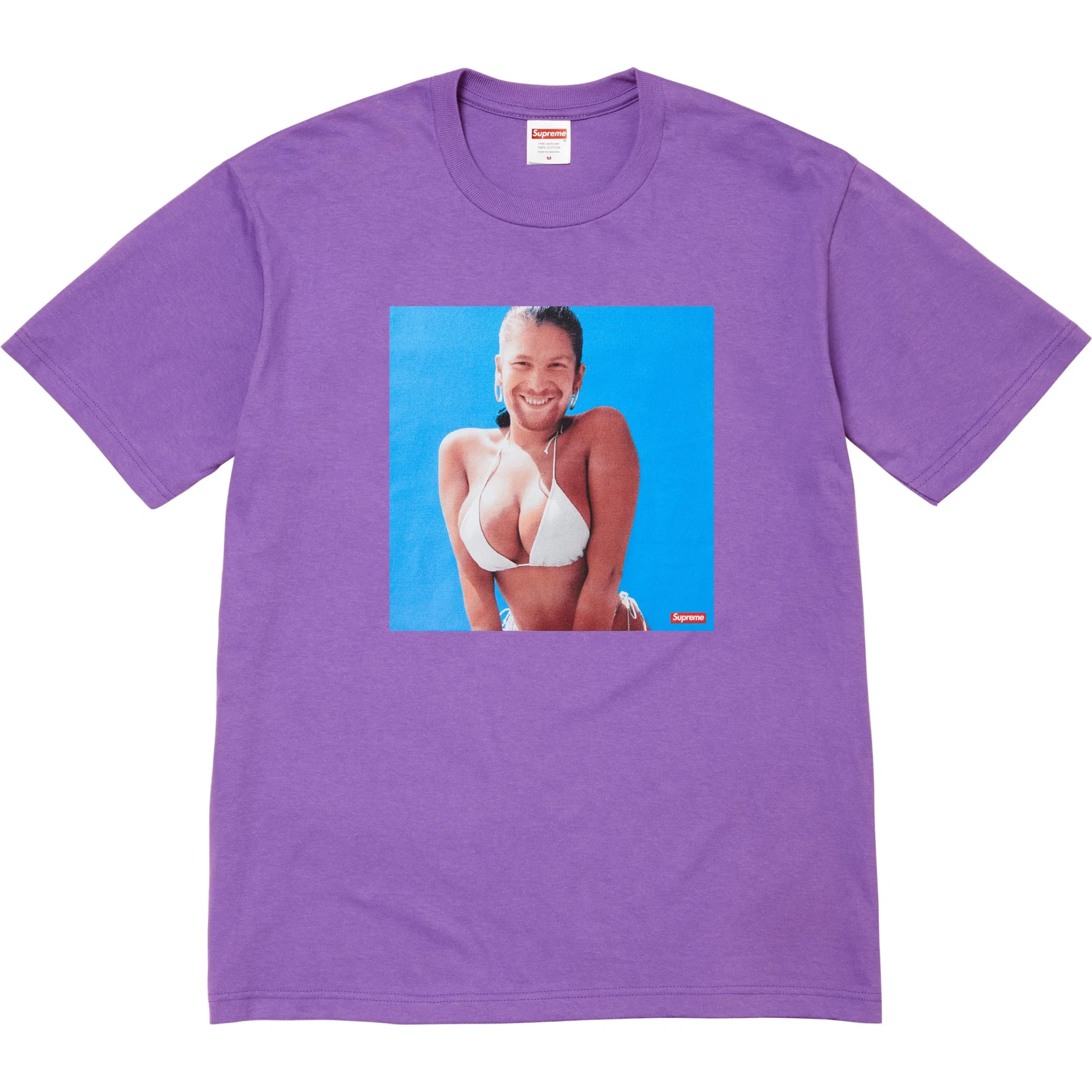 Футболки Supreme SS25 Aphex Twin Windowlicker Week1 Tee "Purple" | Farsel