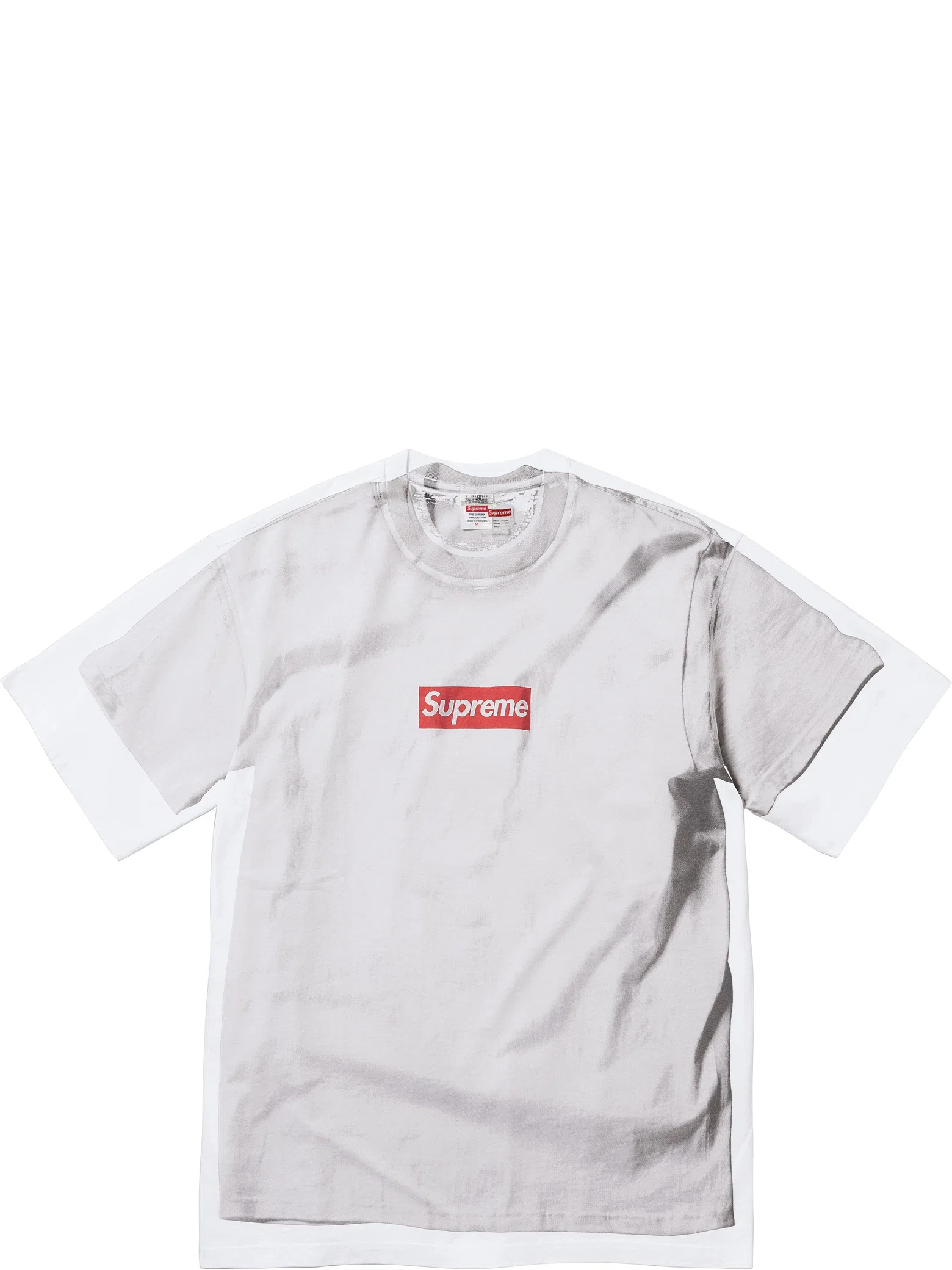 Футболки Supreme SS24 MM6 Maison Margiela Box Logo Tee "White" | Farsel
