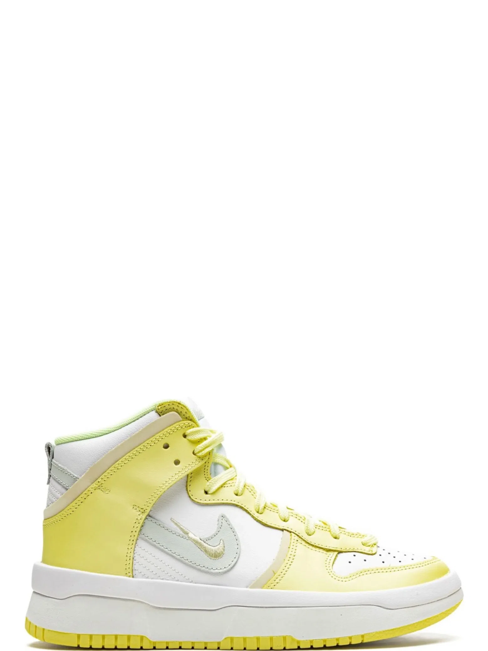Кроссовки Nike Dunk High Up WMNS "Light Lemon Yellow" | Farsel